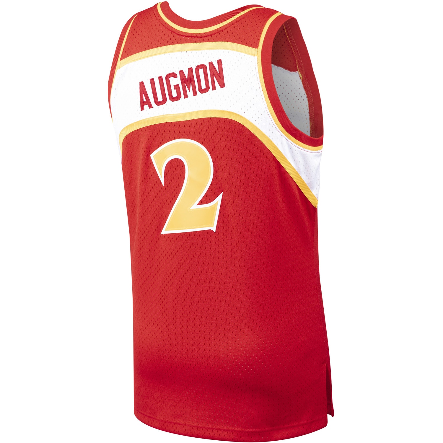 Stacey Augmon Atlanta Hawks Mitchell &Ness Hardwood Classics Swingman Jersey - Red - PersonalJerseys