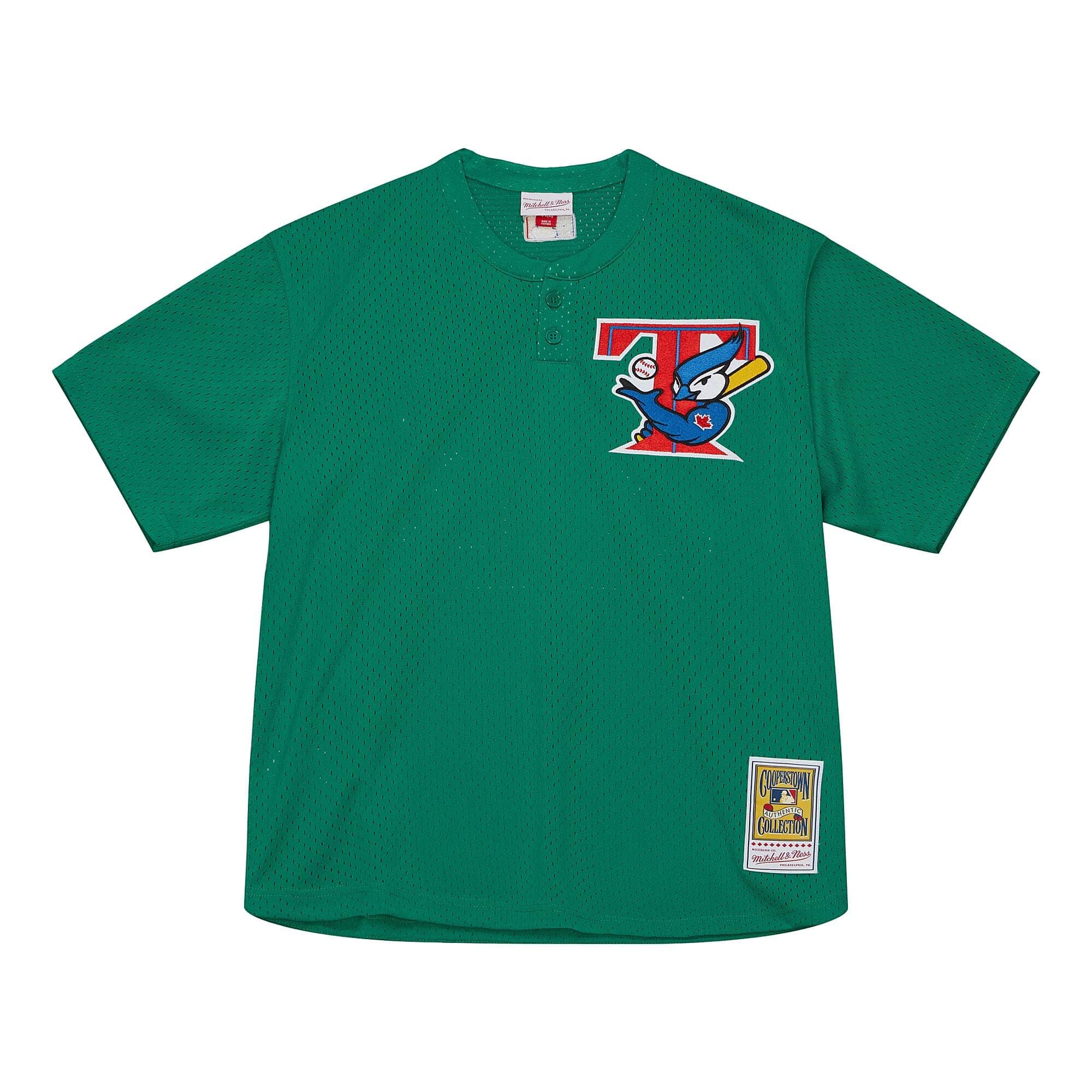 Authentic St. Patrick's Day Roy Halladay Toronto Blue Jays 2003 BP Jersey - PersonalJerseys
