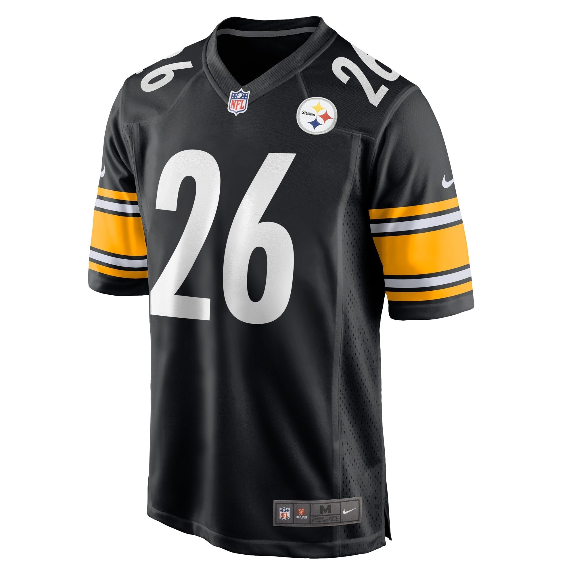 Men's Nike Anthony McFarland Jr. Black Pittsburgh Steelers Game Player Jersey - PersonalJerseys