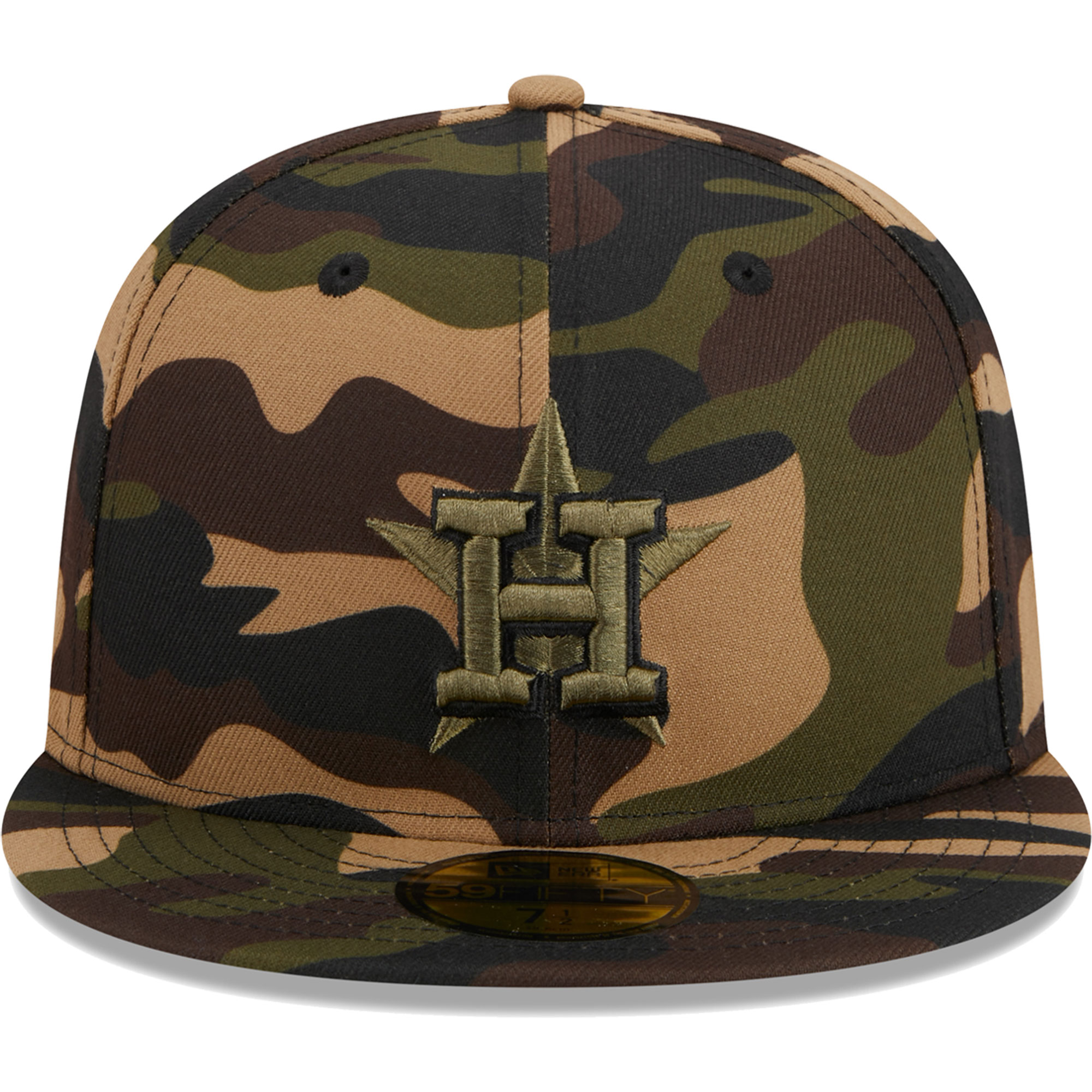 Houston Astros New Era Autumn 59FIFTY Fitted Hat - Camo - PersonalJerseys