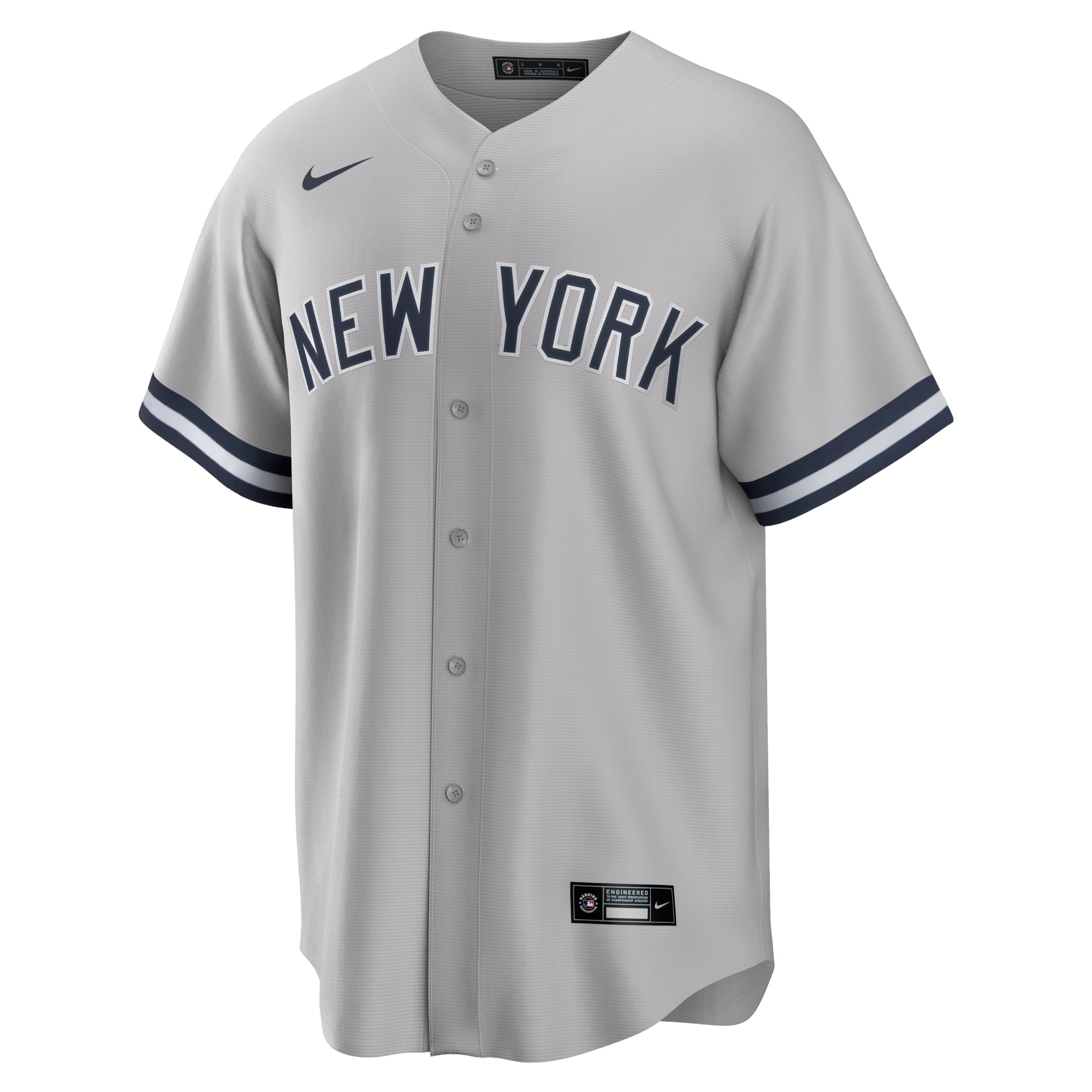 Men's Nike Gerrit Cole Gray New York Yankees Road Replica Player Name Jersey - PersonalJerseys