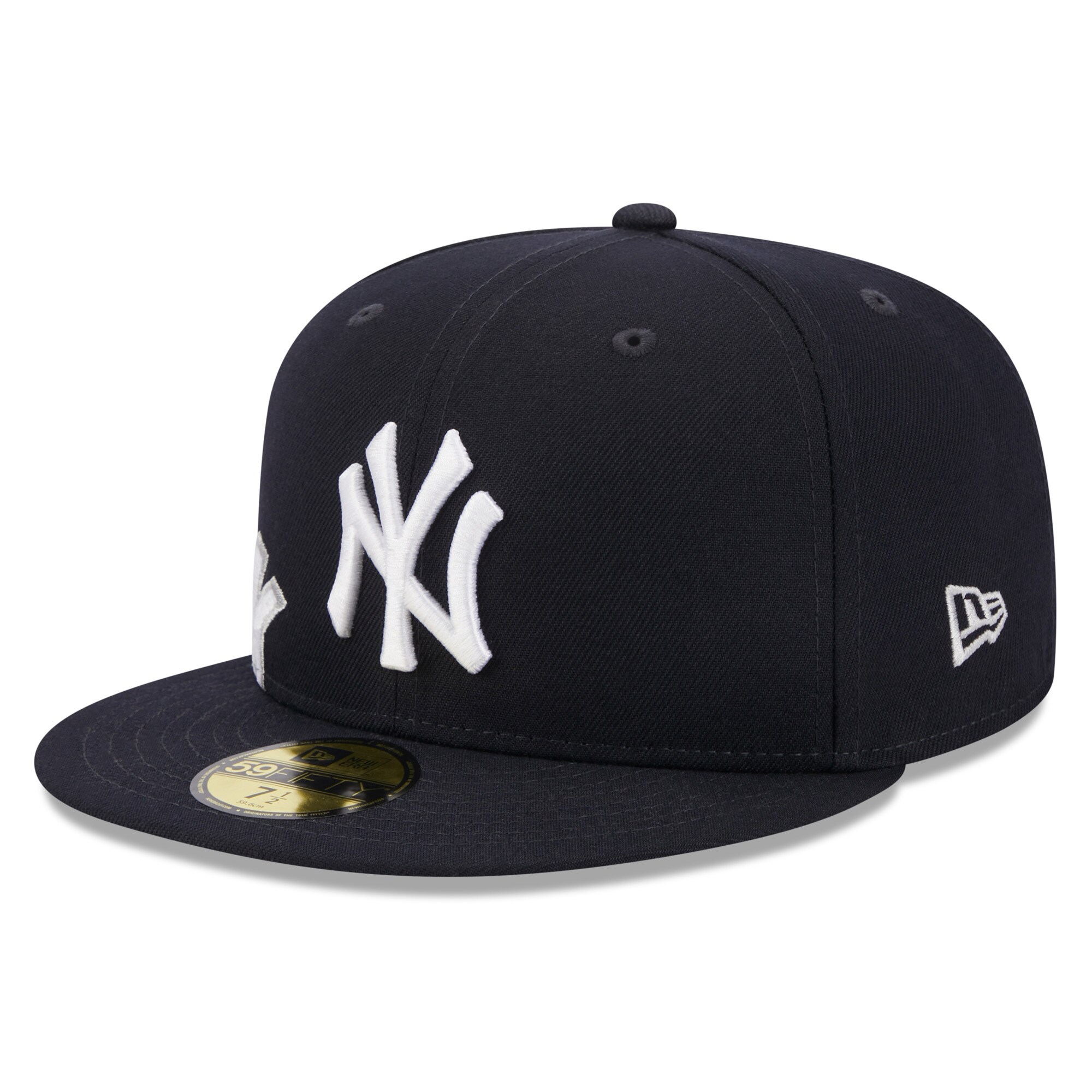 New York Yankees New Era Arch 59FIFTY Fitted Hat - Navy - PersonalJerseys