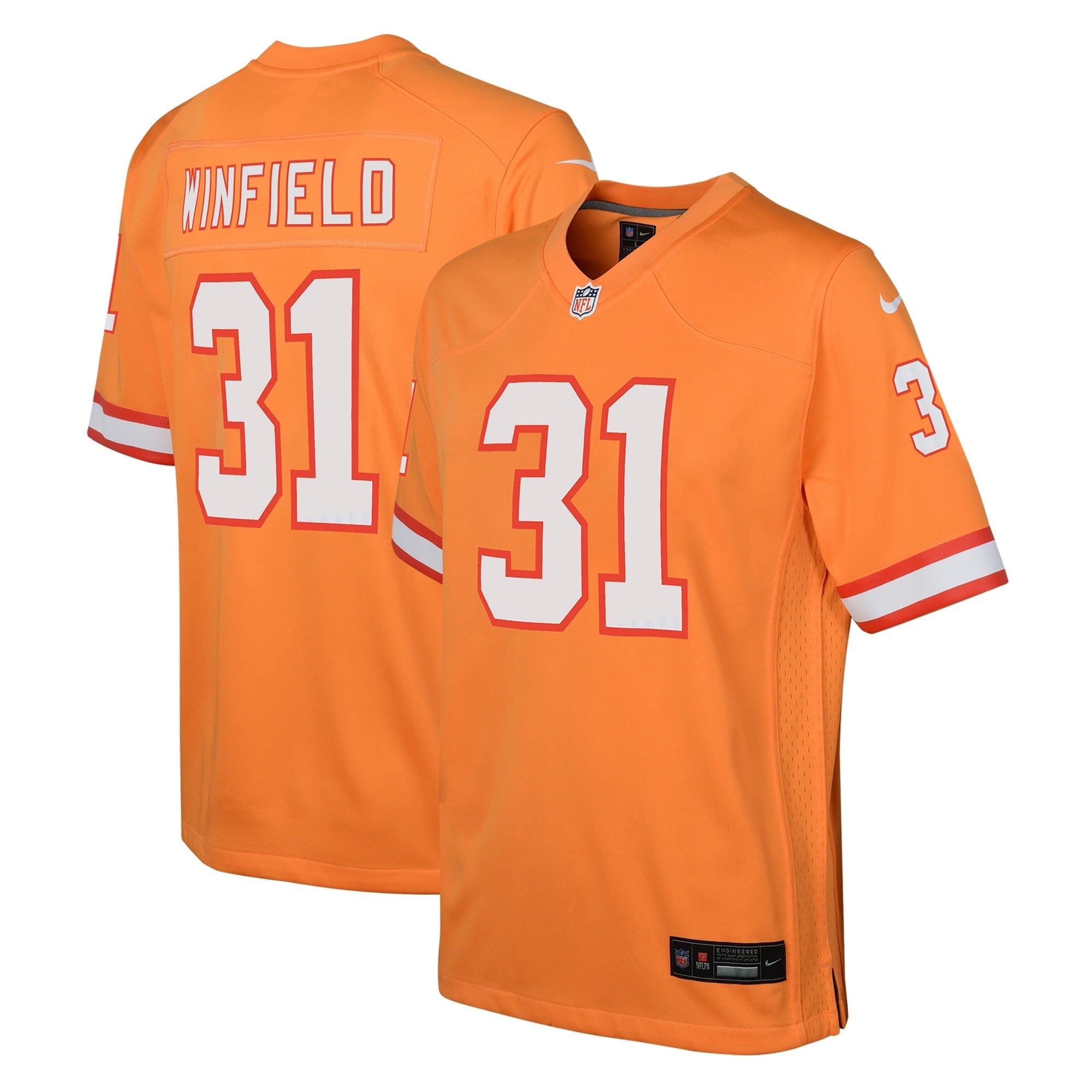 Youth Nike Antoine Winfield Jr. Orange Tampa Bay Buccaneers Game Jersey - PersonalJerseys