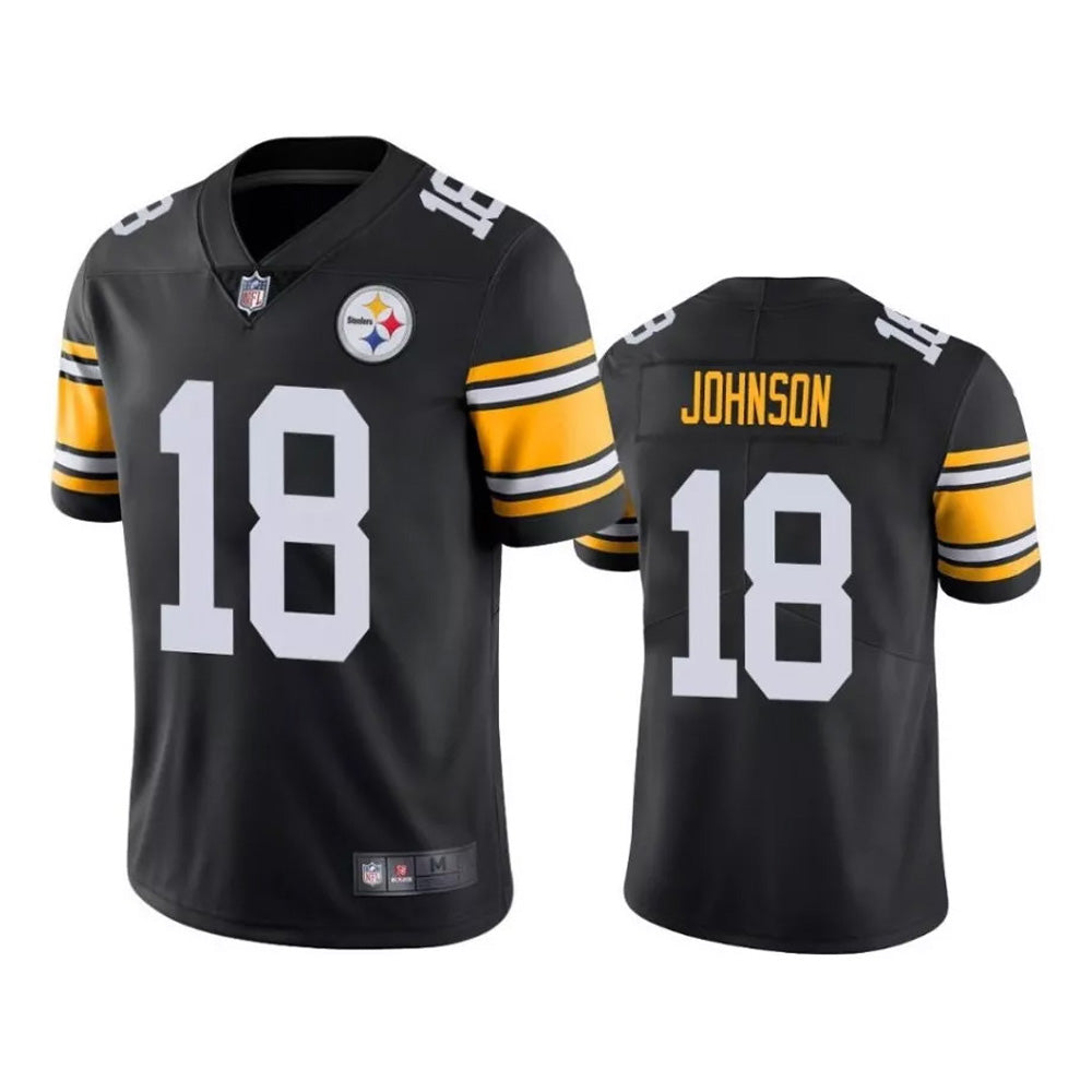 Men's Pittsburgh Steelers Diontae Johnson Vapor Jersey - Black - PersonalJerseys