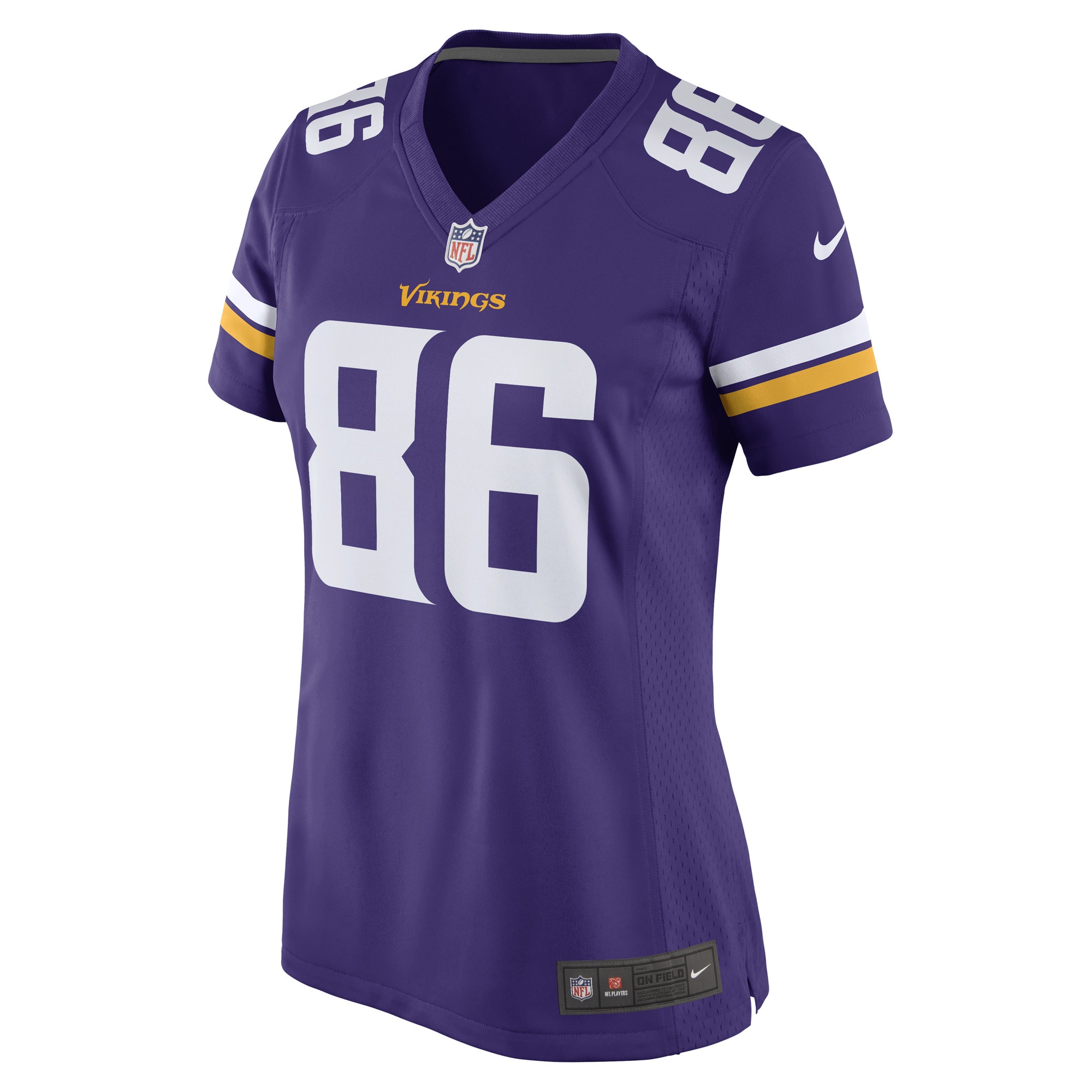 Johnny Mundt Minnesota Vikings Nike Women's Game Player Jersey - Purple - PersonalJerseys