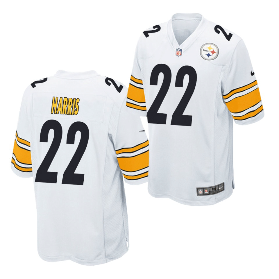 Pittsburgh Steelers Najee Harris 2021 NFL Draft Game Jersey - White - Friend Lounge Store - Shop for All Things Jerseys Sports - PersonalJerseys