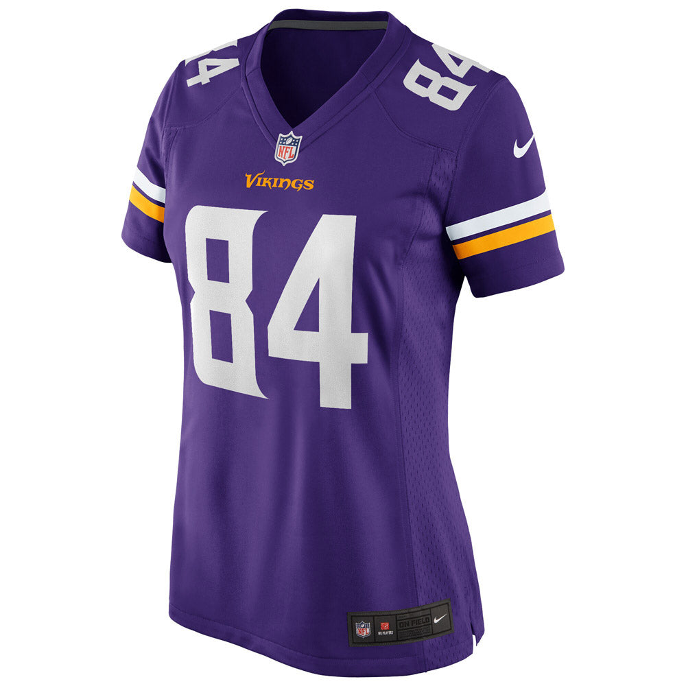 Women's Minnesota Vikings Randy Moss Game Retired Player Jersey Purple - Sports Wear Jersey - PersonalJerseys