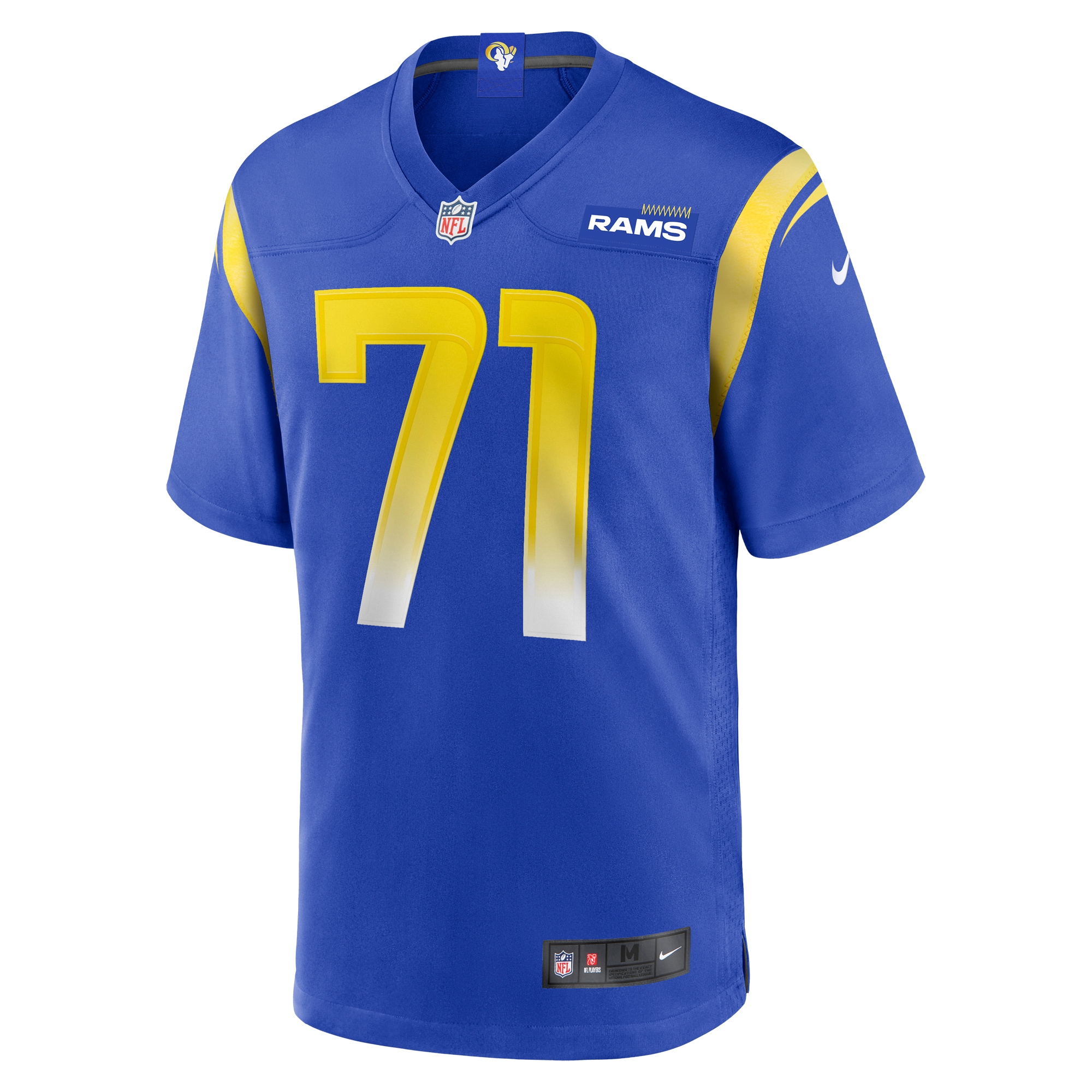 Los Angeles Rams Warren McClendon Jr. Royal Team Game Jersey for Youth Women Men - Friend Lounge Store - Shop for All Things Jerseys Sports - PersonalJerseys