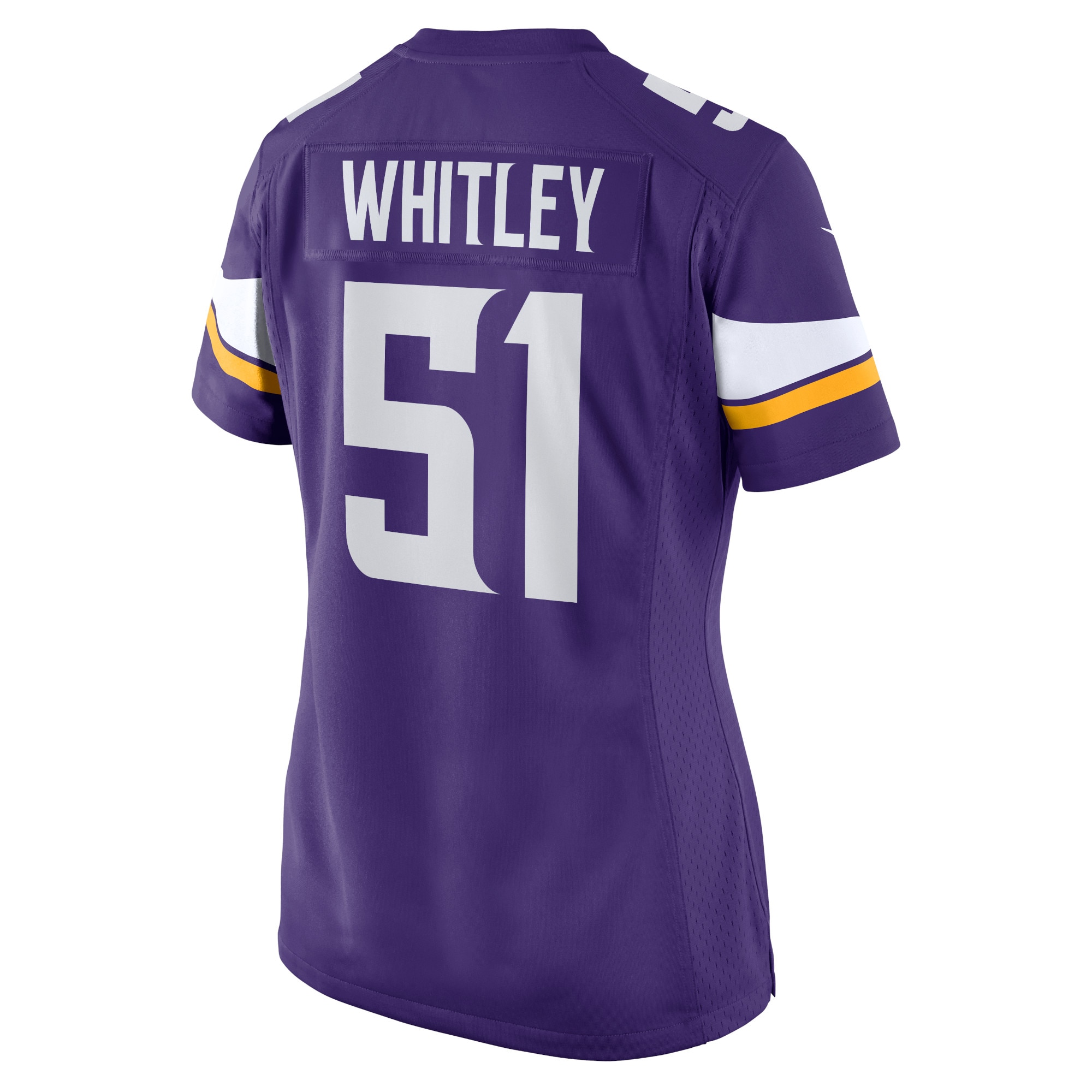 Benton Whitley Minnesota Vikings Nike Women's Home Game Player Jersey - Purple - PersonalJerseys