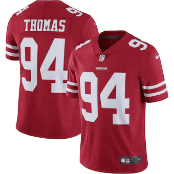 Solomon Thomas San Francisco 49ers Vapor Untouchable Limited Jersey - Scarlet - Friend Lounge Store - Shop for All Things Jerseys Sports - PersonalJerseys