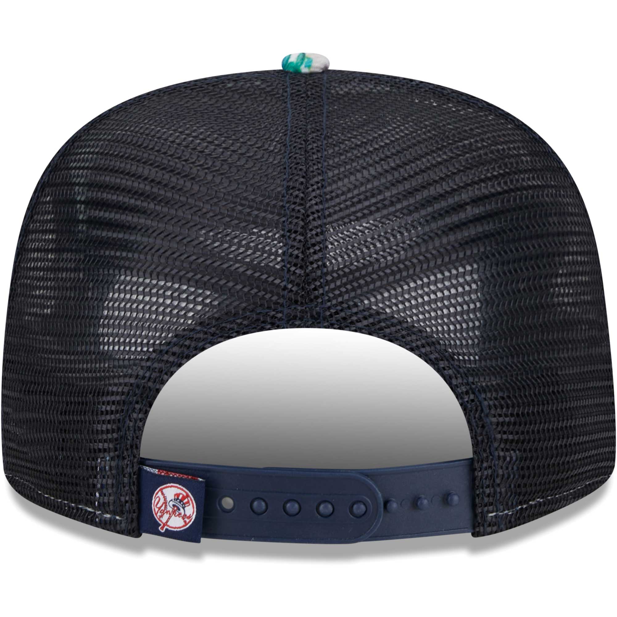 New York Yankees New Era Tropic Floral Golfer Lightly Structured Snapback Hat - PersonalJerseys