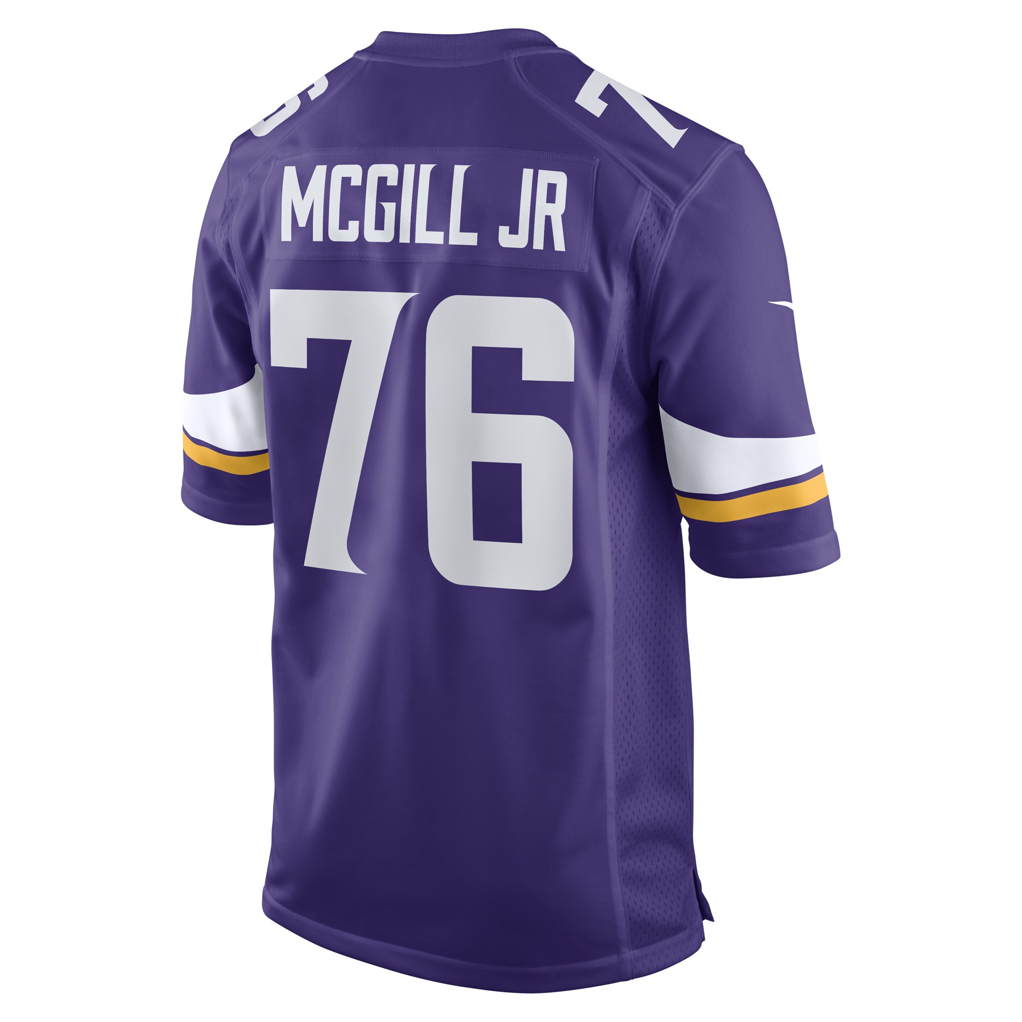 Minnesota Vikings T.Y. McGill Jr. Purple Game Player Jersey for Youth Women Men - Friend Lounge Store - Shop for All Things Jerseys Sports - PersonalJerseys