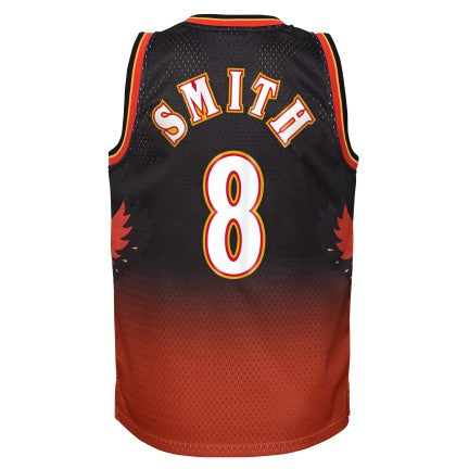 Youth Atlanta Hawks Steve Smith Mitchell & Ness Black 1996-97 Hardwood Classics Swingman Jersey - Sports Wear Jersey - PersonalJerseys