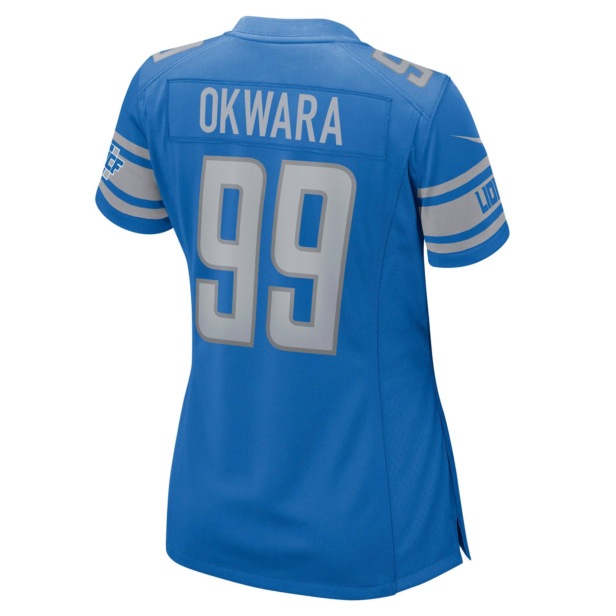 Detroit Lions Julian Okwara Blue Game Player Jersey for Youth Women Men - Friend Lounge Store - Shop for All Things Jerseys Sports - PersonalJerseys