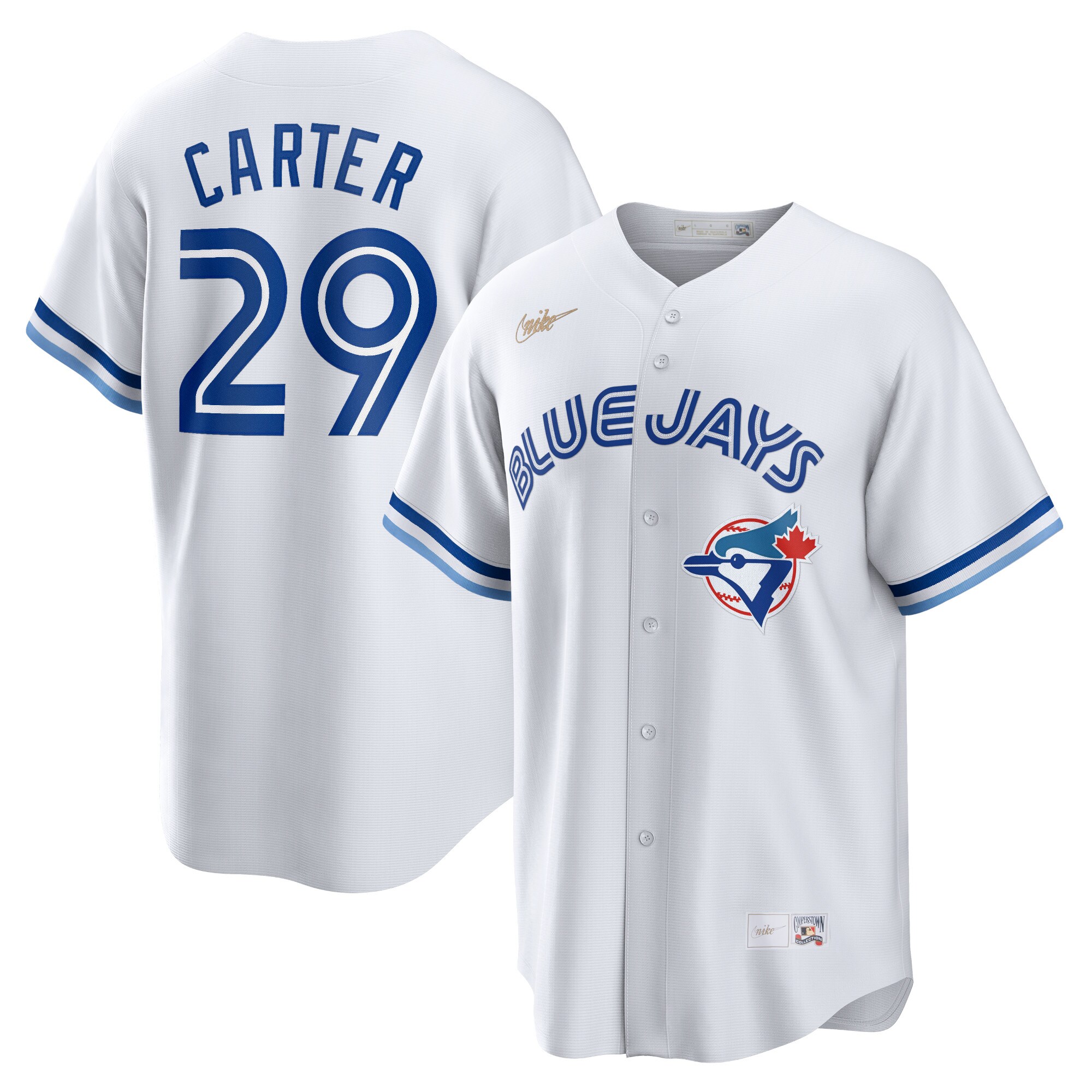 Joe Carter Toronto Blue Jays Nike Home Cooperstown Collection Player Jersey - White - PersonalJerseys