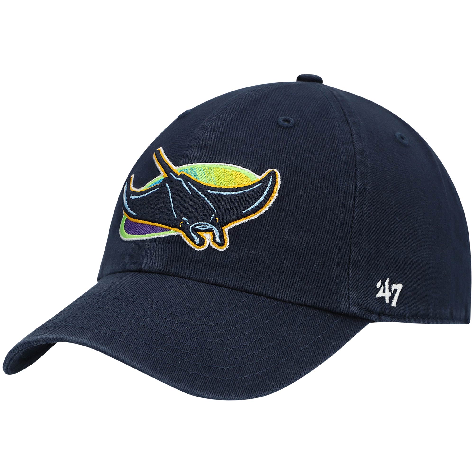 Tampa Bay Rays '47 Clean Up Adjustable Hat - Navy - PersonalJerseys
