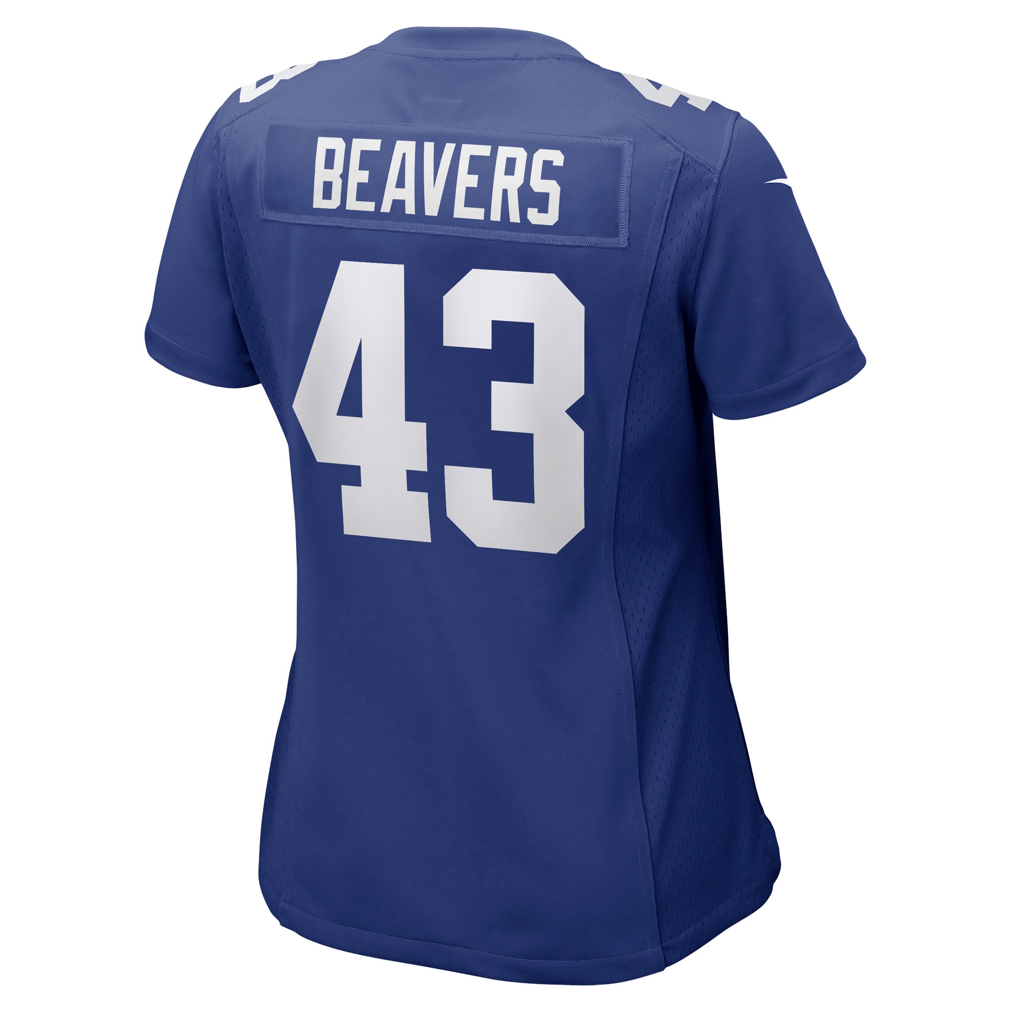 New York Giants Darrian Beavers Royal Game Player Jersey for Youth Women Men - Friend Lounge Store - Shop for All Things Jerseys Sports - PersonalJerseys