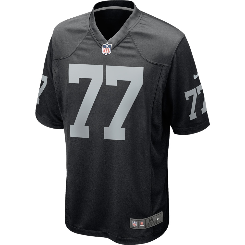 Las Vegas Raiders Kolton Miller Black Game Player Jersey for Youth Women Men - Friend Lounge Store - Shop for All Things Jerseys Sports - PersonalJerseys