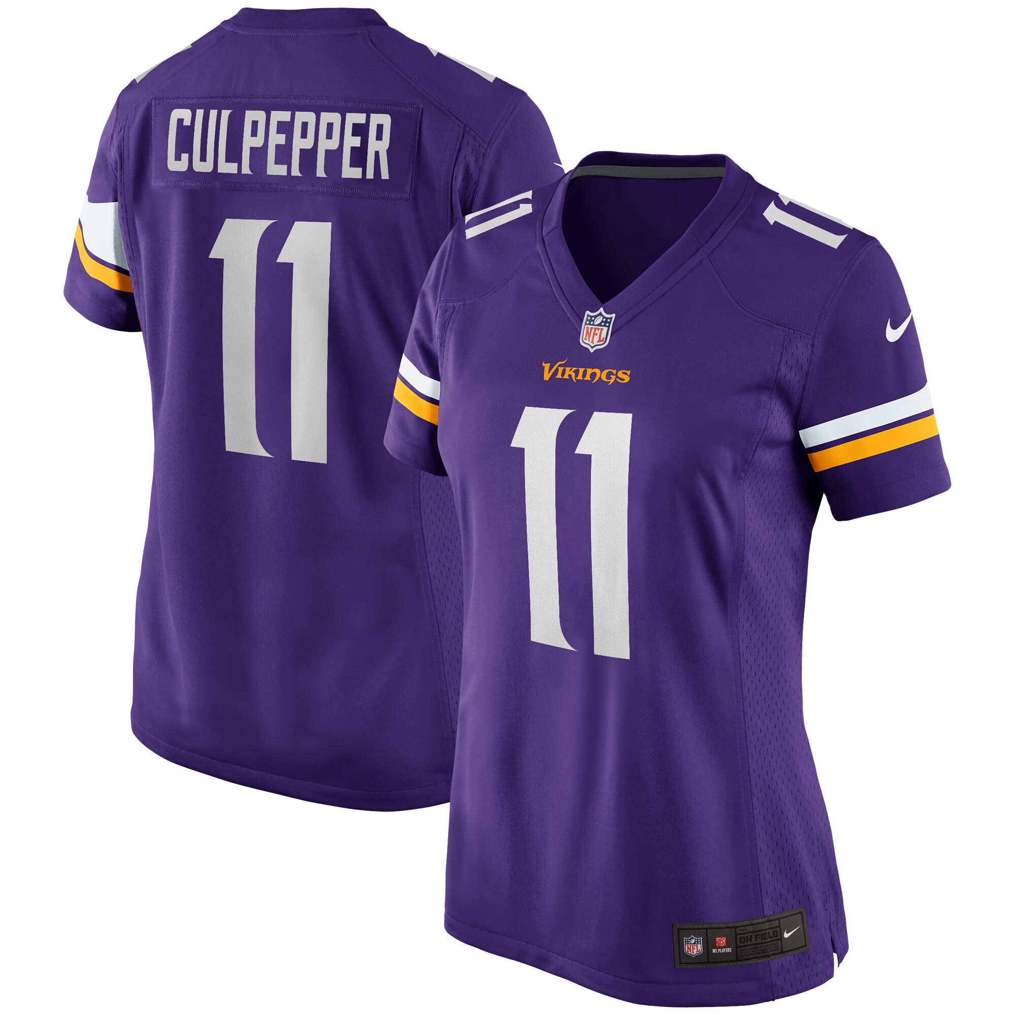 Daunte Culpepper Minnesota Vikings Nike Women's Game Retired Player Jersey - Purple - PersonalJerseys
