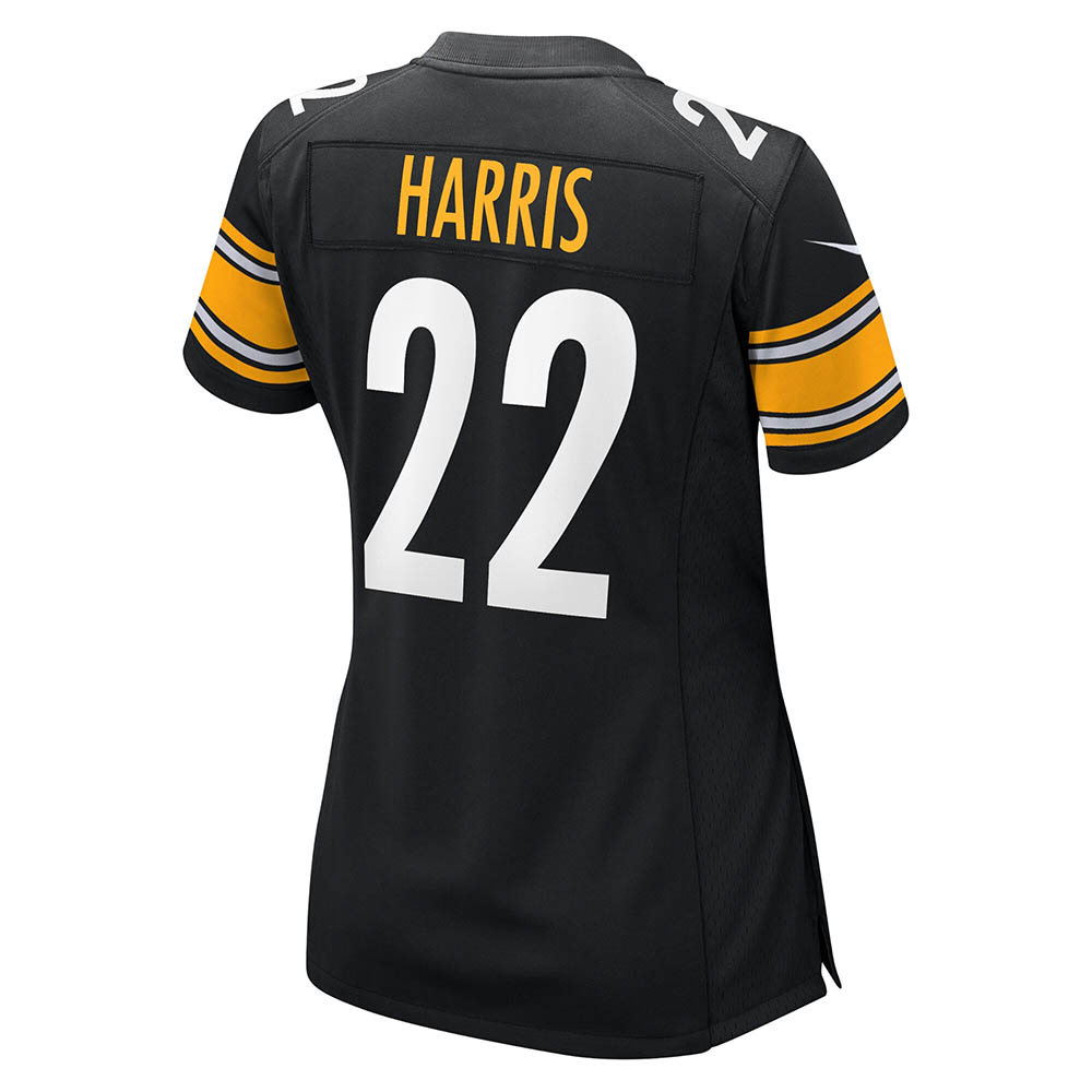 Women's Pittsburgh Steelers Najee Harris Team Game Jersey Black - PersonalJerseys