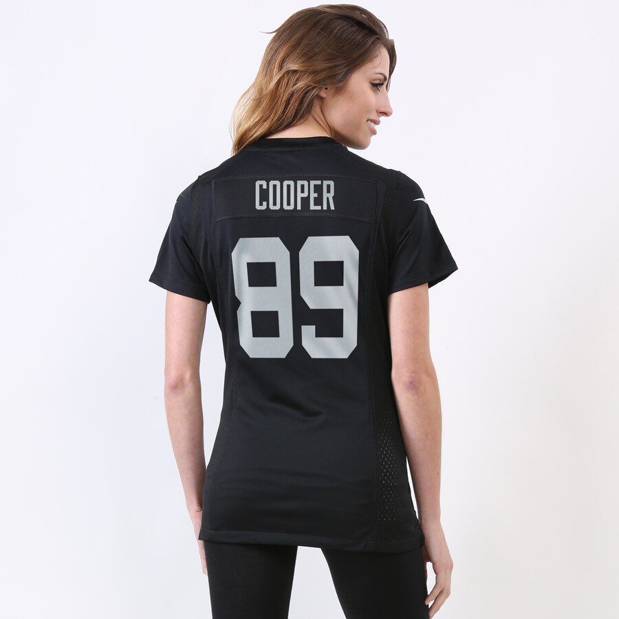 Amari Cooper Las Vegas Raiders Women's 2015 Game Jersey - Black - Friend Lounge Store - Shop for All Things Jerseys Sports - PersonalJerseys