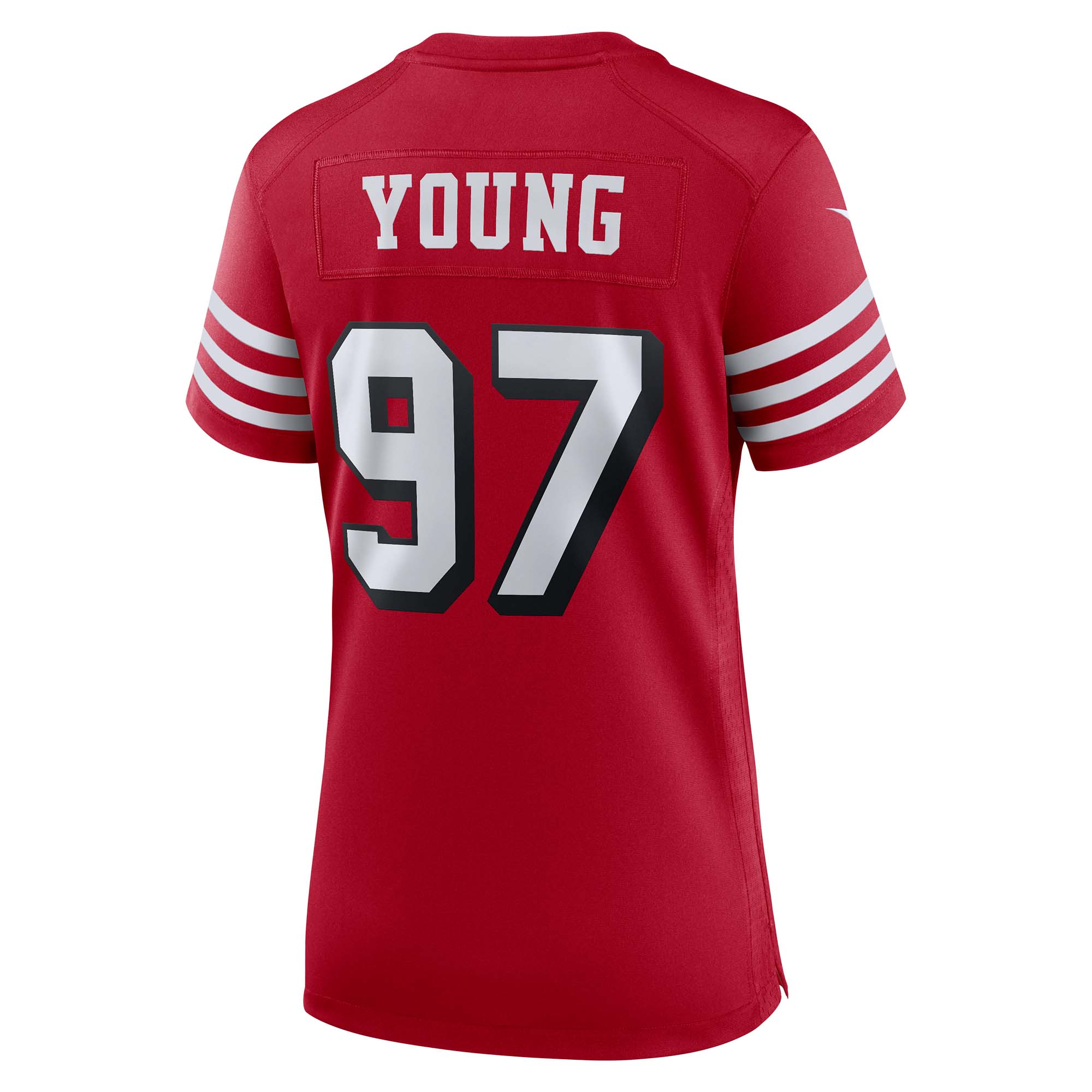 San Francisco 49ers Bryant Young Scarlet Retired Alternate Game Jersey for Youth Women Men - Friend Lounge Store - Shop for All Things Jerseys Sports - PersonalJerseys