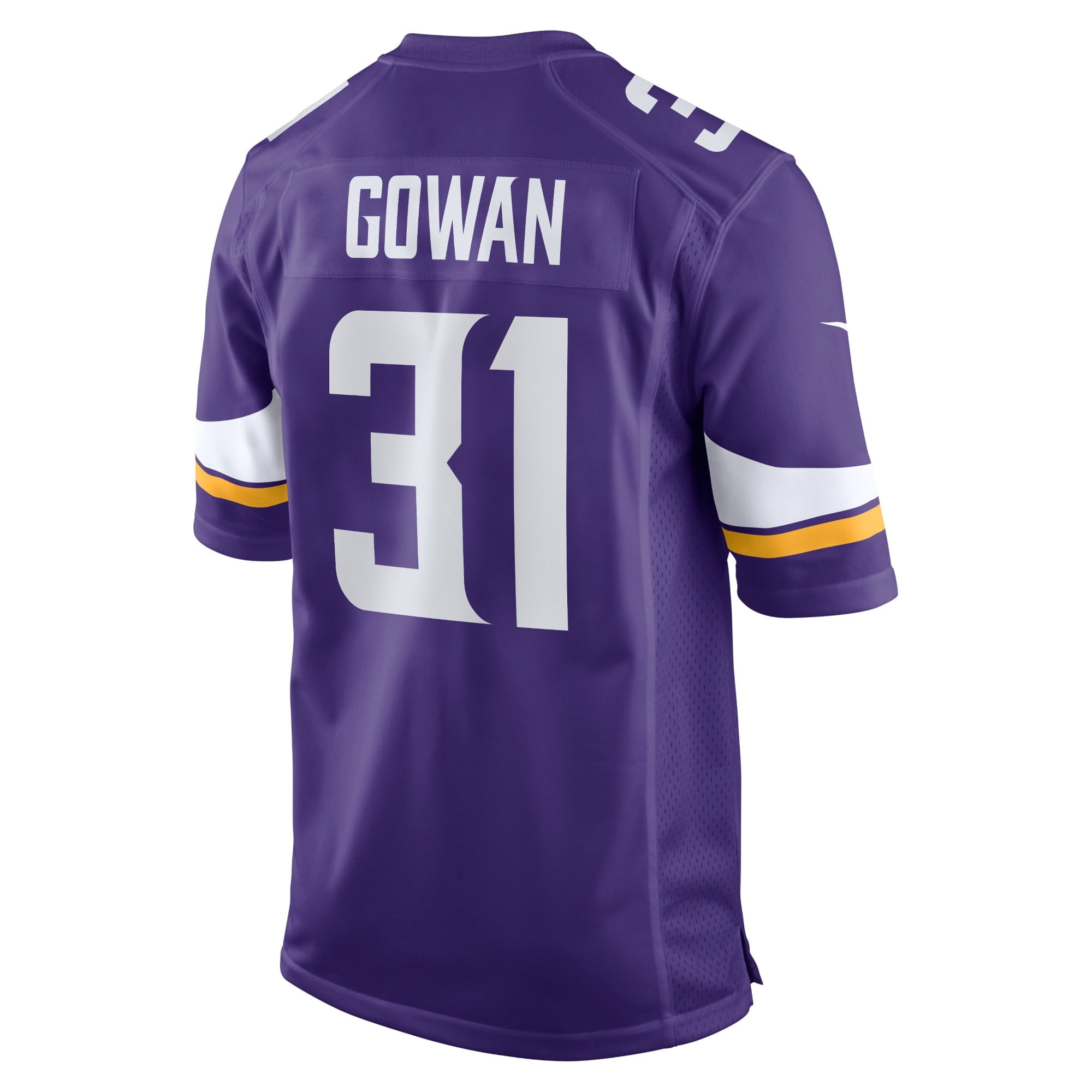 Men's Nike Tay Gowan Purple Minnesota Vikings Home Game Player Jersey - PersonalJerseys