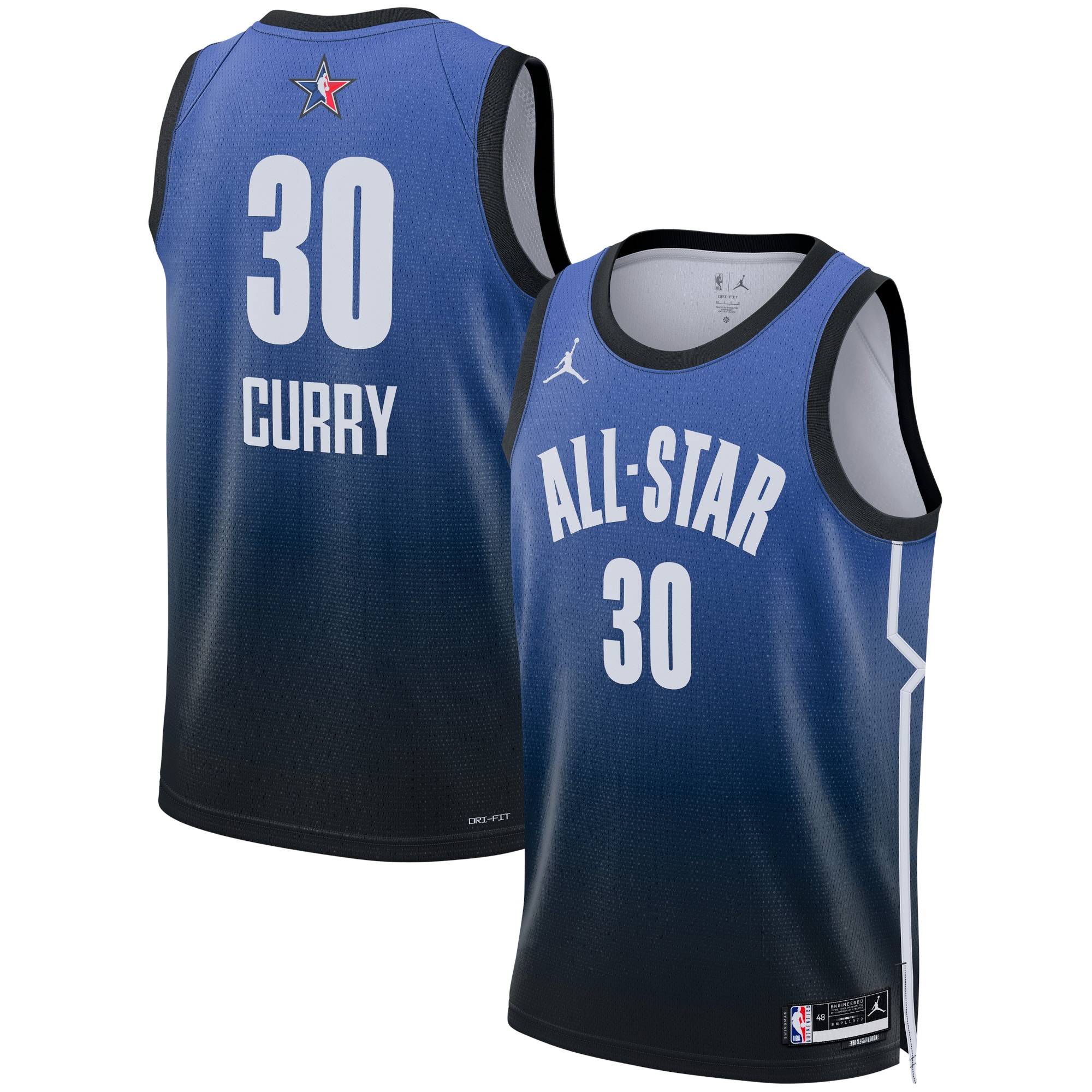 Stephen Curry #30 Golden State Warriors NBA All-Star 2023 Jersey - Blue and Orange Team Style - Friend Lounge Store - Shop for All Things Jerseys Sports - PersonalJerseys