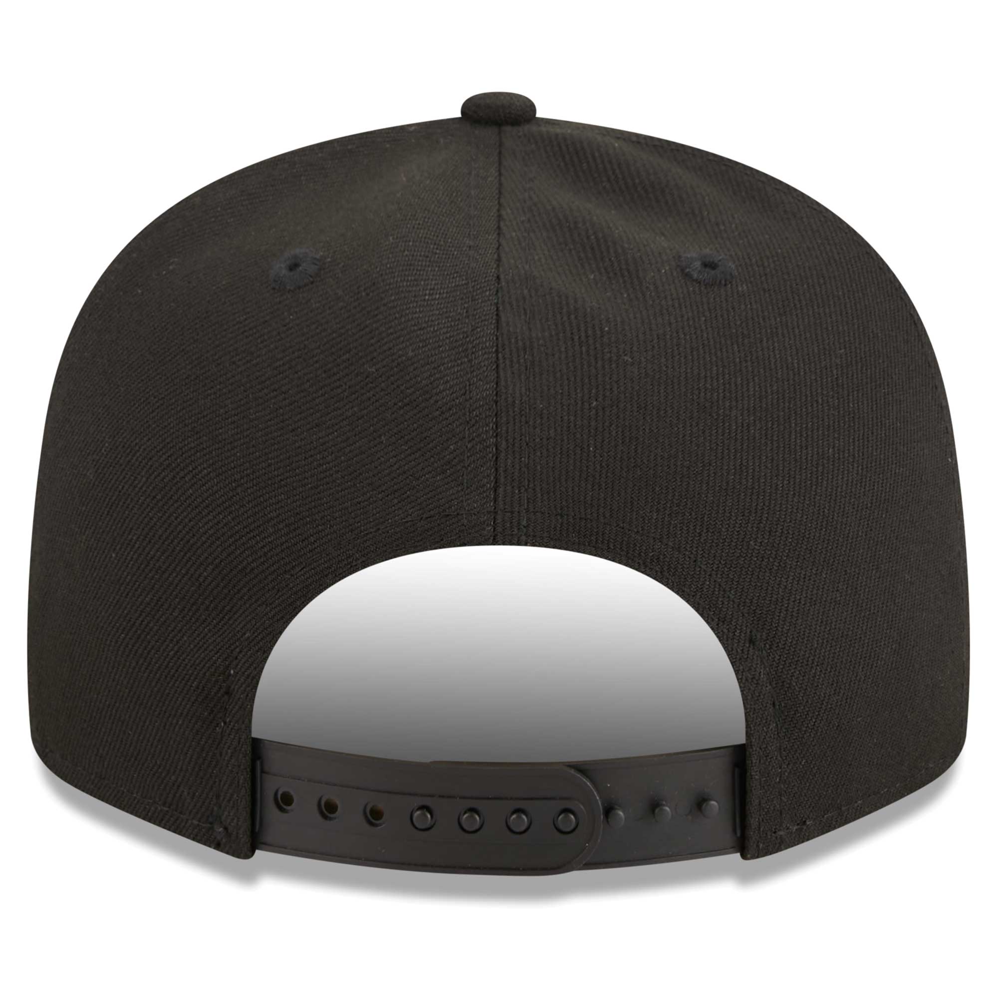 Portland Trail Blazers New Era Golden Tall Text 9FIFTY Snapback Hat - Black - PersonalJerseys