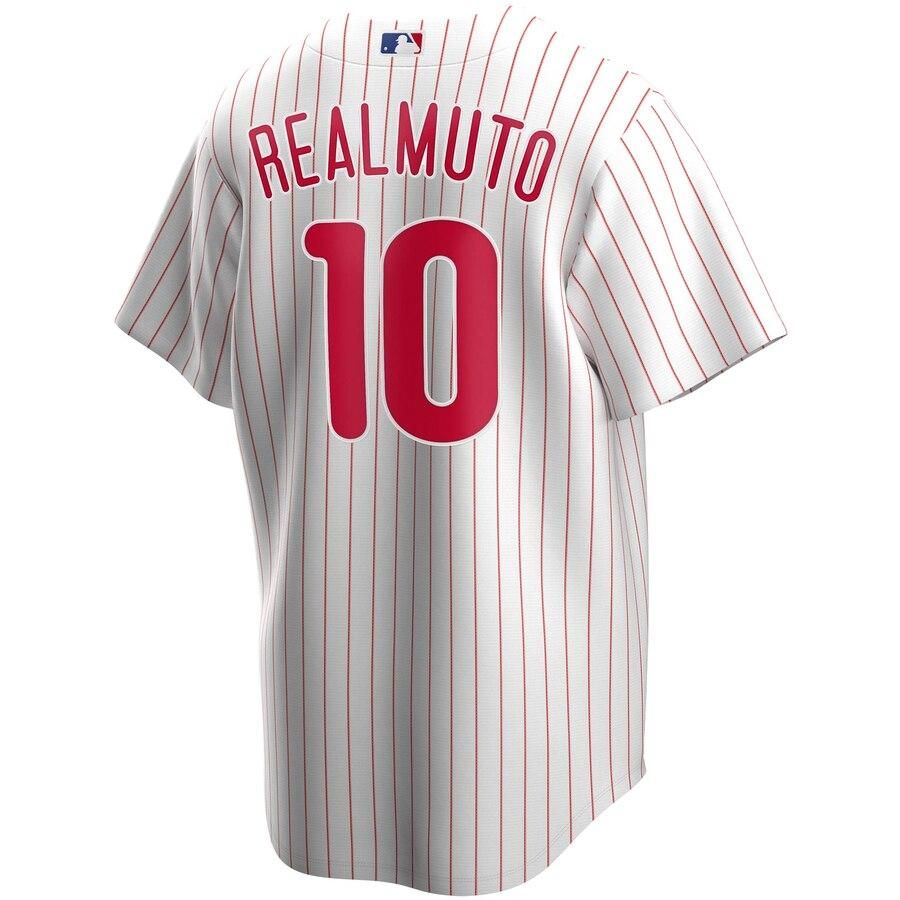 JT Realmuto Philadelphia Phillies Home 2020 Player Jersey – White - Friend Lounge Store - Shop for All Things Jerseys Sports - PersonalJerseys