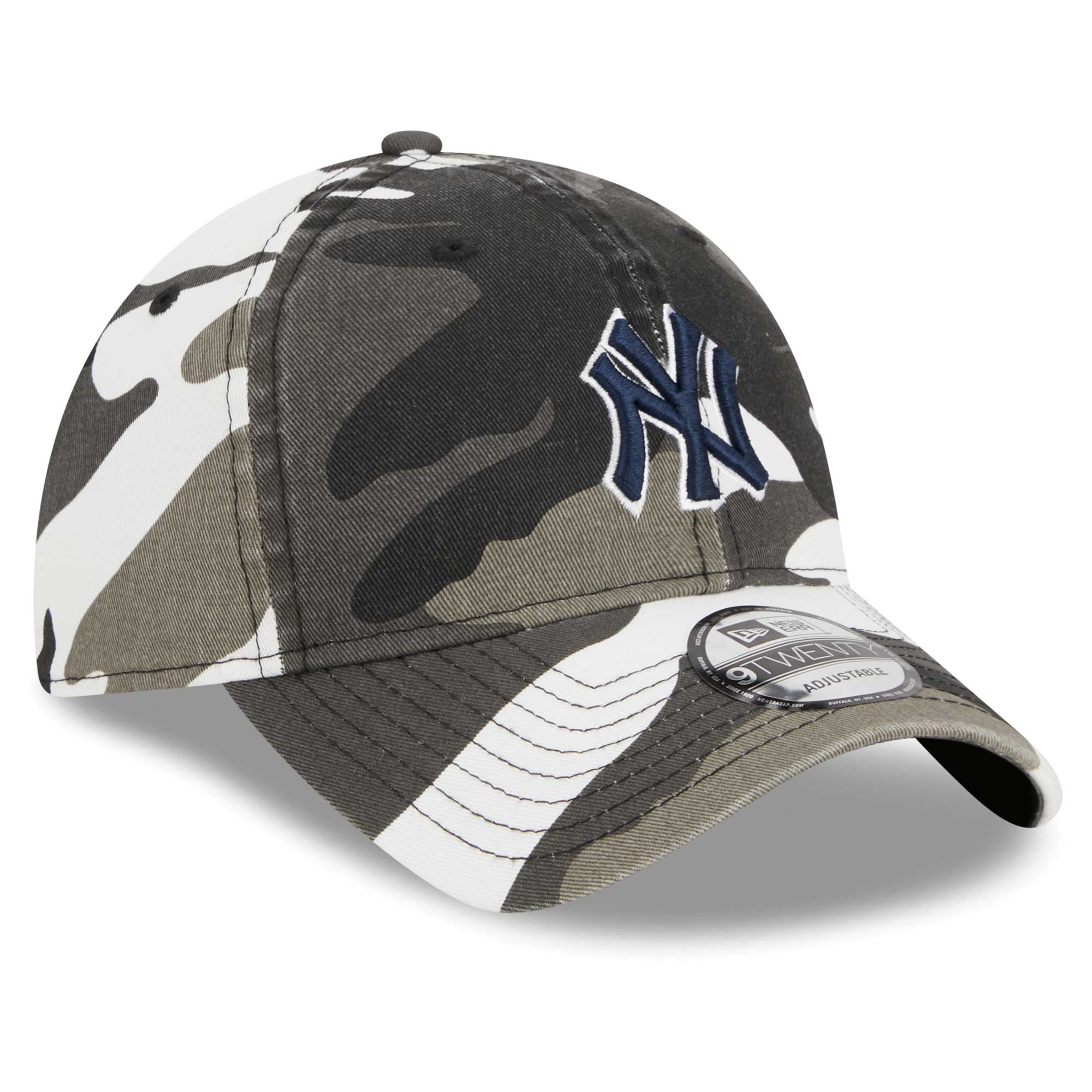New York Yankees New Era Camo 9TWENTY Adjustable Hat - PersonalJerseys
