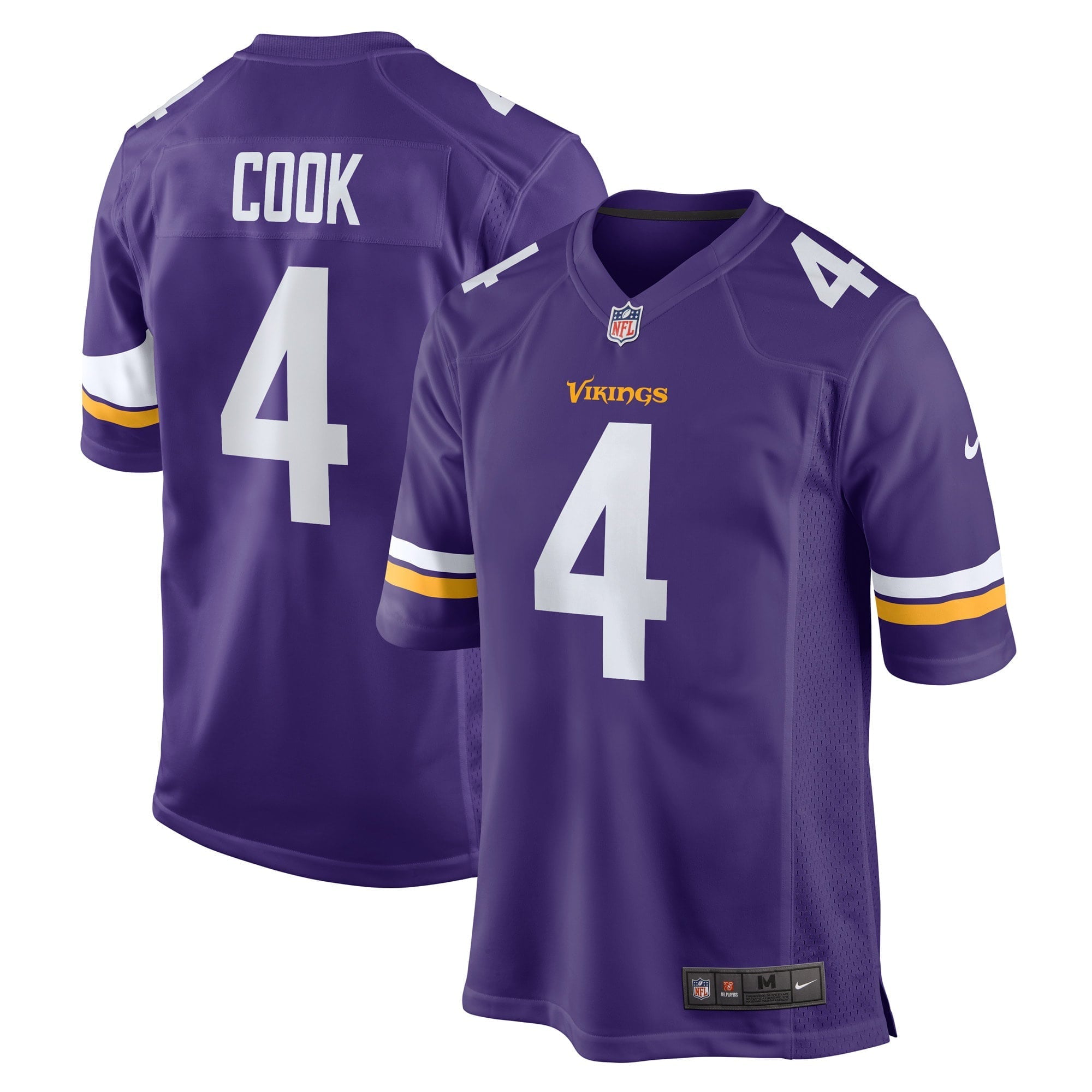Men's Nike Dalvin Cook Purple Minnesota Vikings Game Jersey - PersonalJerseys