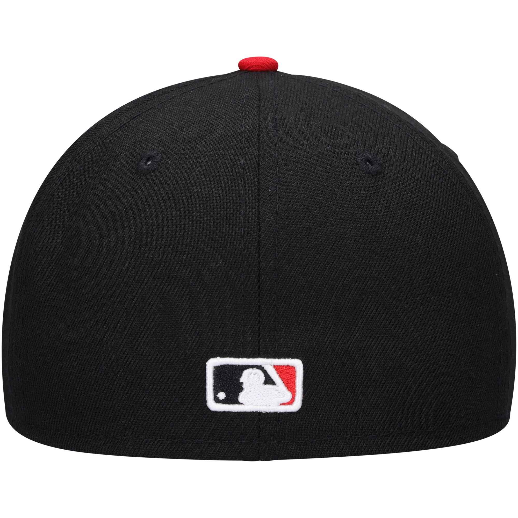 New York Yankees New Era Heart Eyes 59FIFTY Fitted Hat - Black/Red - PersonalJerseys