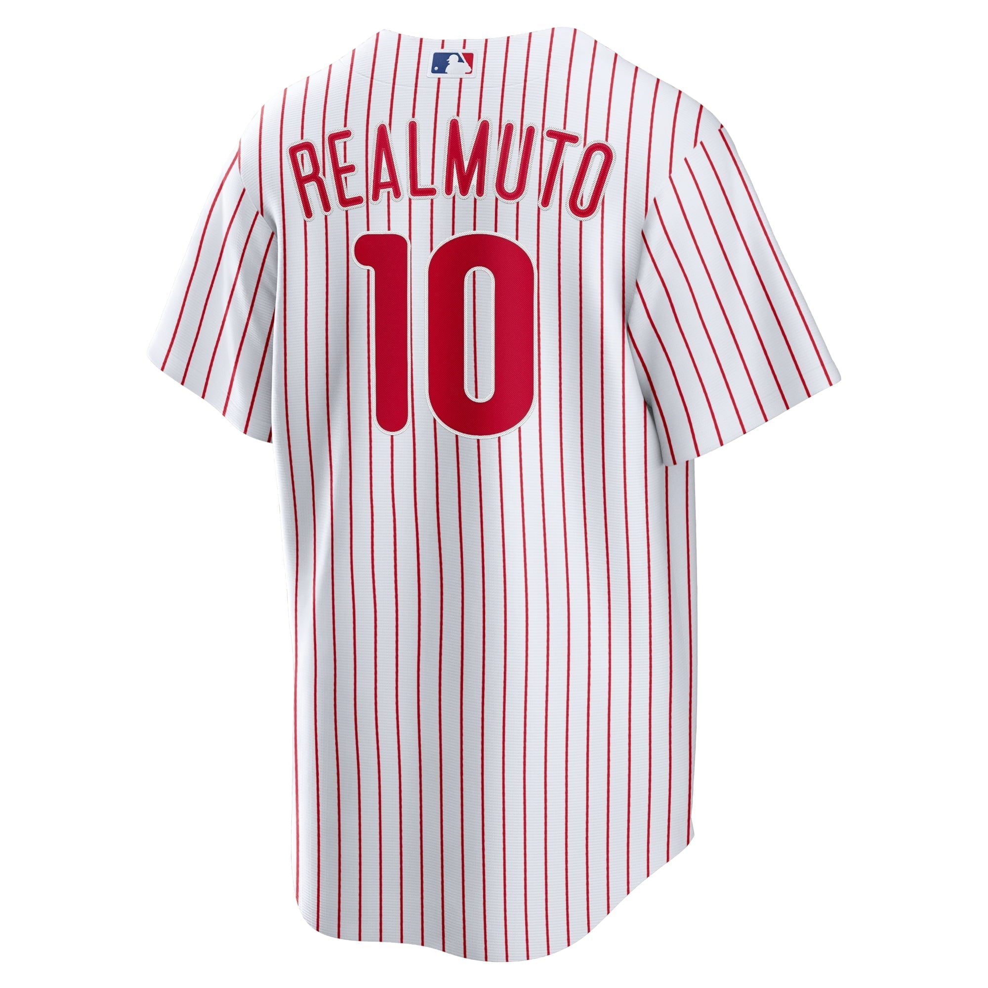 Men's Nike JT Realmuto White Philadelphia Phillies Home Replica Player Name Jersey - PersonalJerseys