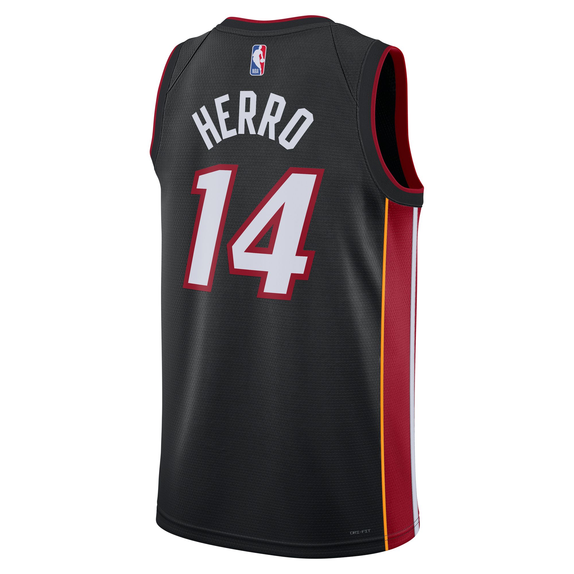 Tyler Herro Miami Heat Nike Unisex Swingman Jersey - Association Edition - Black - PersonalJerseys