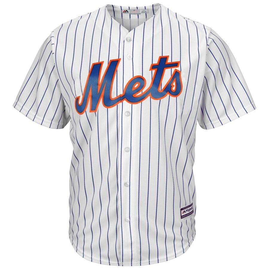 Jacob deGrom New York Mets Majestic Big And Tall Official Cool Base Player Jersey - White Royal - Friend Lounge Store - Shop for All Things Jerseys Sports - PersonalJerseys