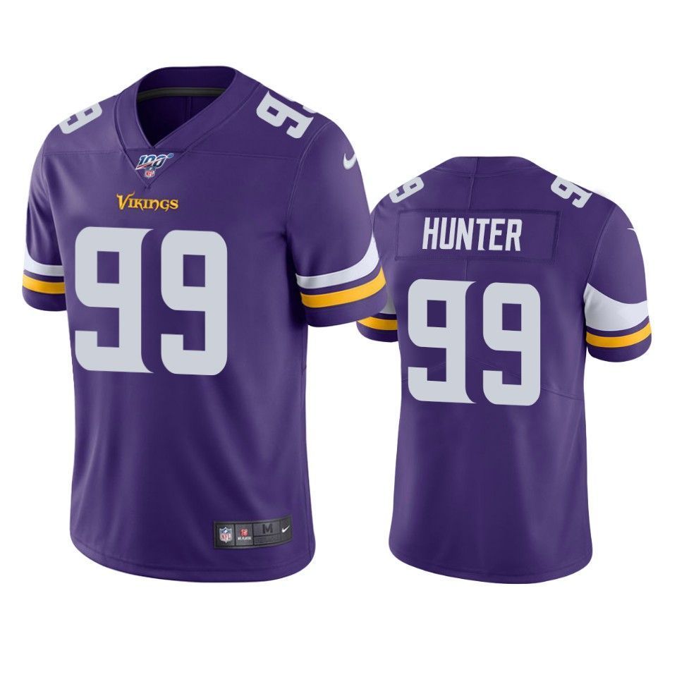 Minnesota Vikings Danielle Hunter Purple 100th Season Vapor Limited Jersey - Friend Lounge Store - Shop for All Things Jerseys Sports - PersonalJerseys