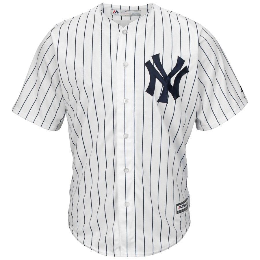 Aaron Judge New York Yankees Majestic Home Cool Base Player Jersey - White Navy - Friend Lounge Store - Shop for All Things Jerseys Sports - PersonalJerseys