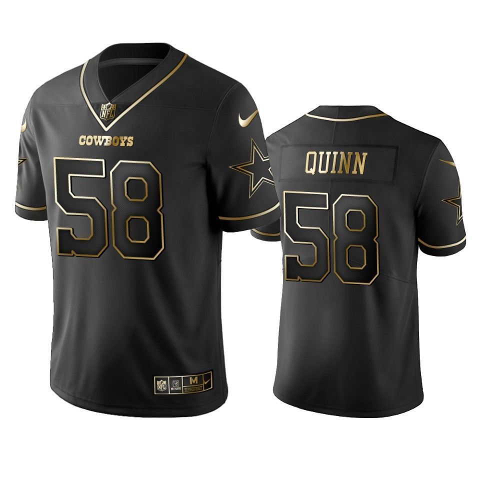 Dallas Cowboys Robert Quinn Black Golden Edition 2019 Vapor Limited Jersey - Men's - Friend Lounge Store - Shop for All Things Jerseys Sports - PersonalJerseys