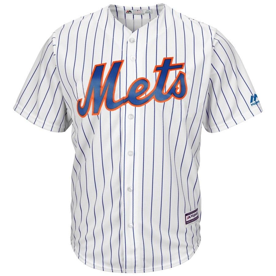 Todd Frazier New York Mets Majestic Official Cool Base Player Jersey - White Royal - Friend Lounge Store - Shop for All Things Jerseys Sports - PersonalJerseys