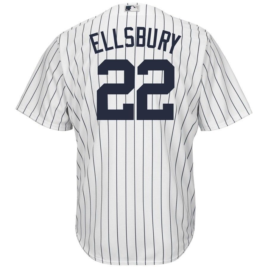 Jacoby Ellsbury New York Yankees Majestic Cool Base Player Jersey - White - Friend Lounge Store - Shop for All Things Jerseys Sports - PersonalJerseys