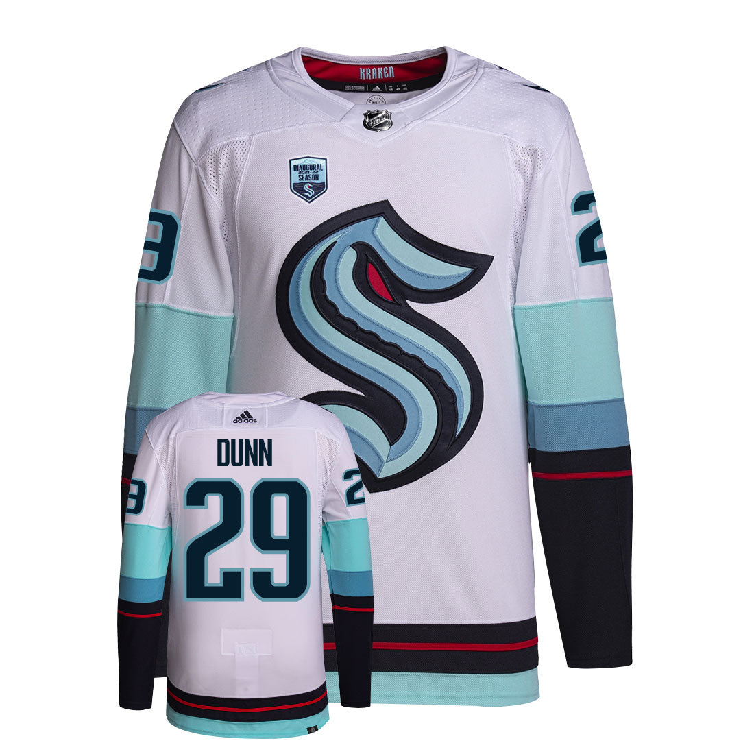 Vince Dunn Seattle Kraken Adidas Primegreen Authentic NHL Hockey Jersey - PersonalJerseys
