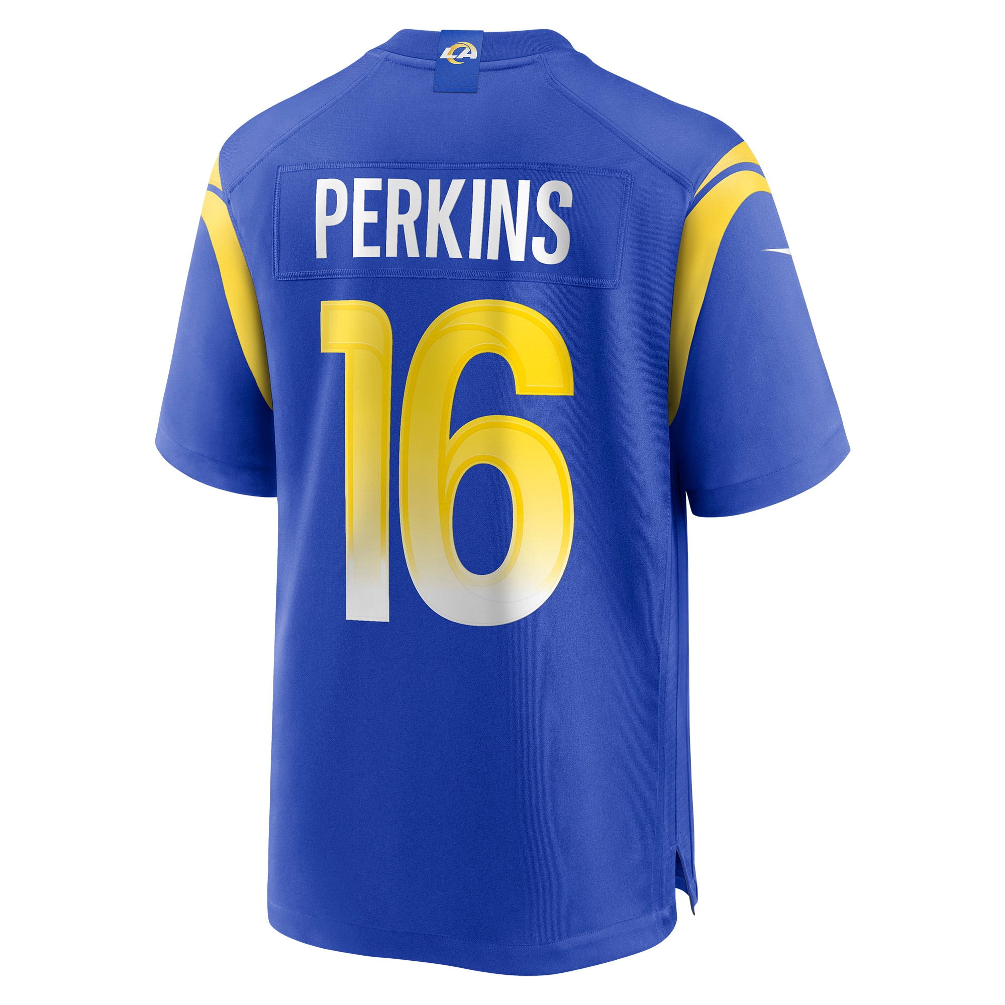 Los Angeles Rams Bryce Perkins Royal Game Player Jersey for Youth Women Men - Friend Lounge Store - Shop for All Things Jerseys Sports - PersonalJerseys