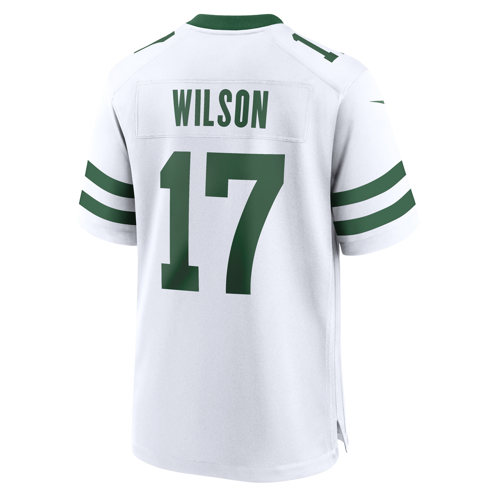 Garrett Wilson New York Jets Nike Legacy Player Game Jersey - White - PersonalJerseys