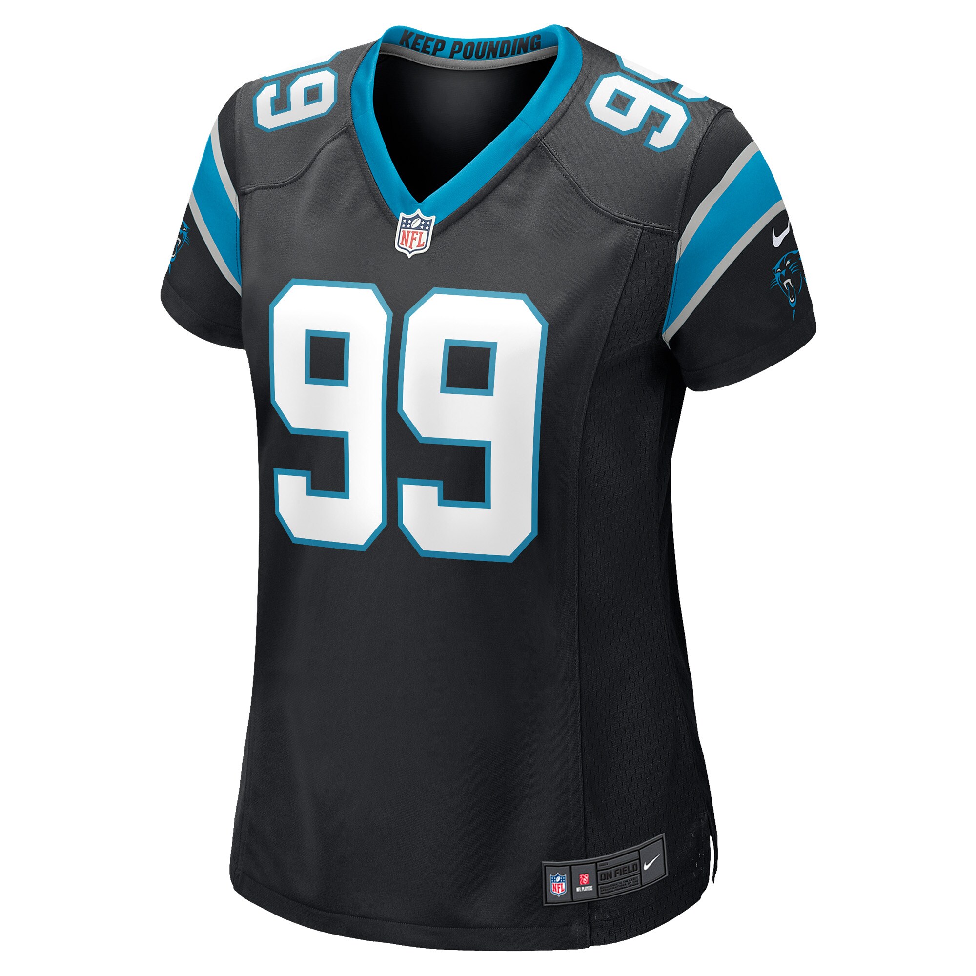 Carolina Panthers Matt Ioannidis Black Game Player Jersey for Youth Women Men - Friend Lounge Store - Shop for All Things Jerseys Sports - PersonalJerseys