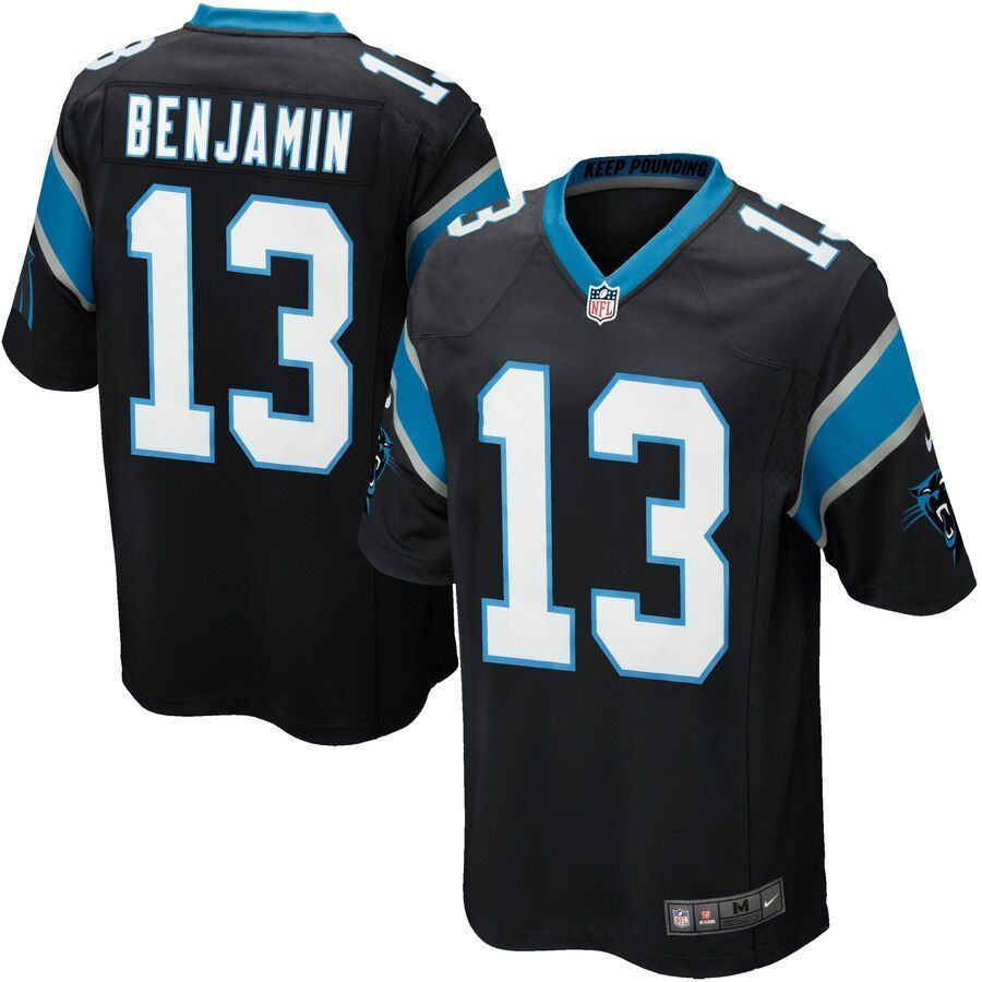 Kelvin Benjamin Carolina Panthers Game Jersey - Black - Friend Lounge Store - Shop for All Things Jerseys Sports - PersonalJerseys