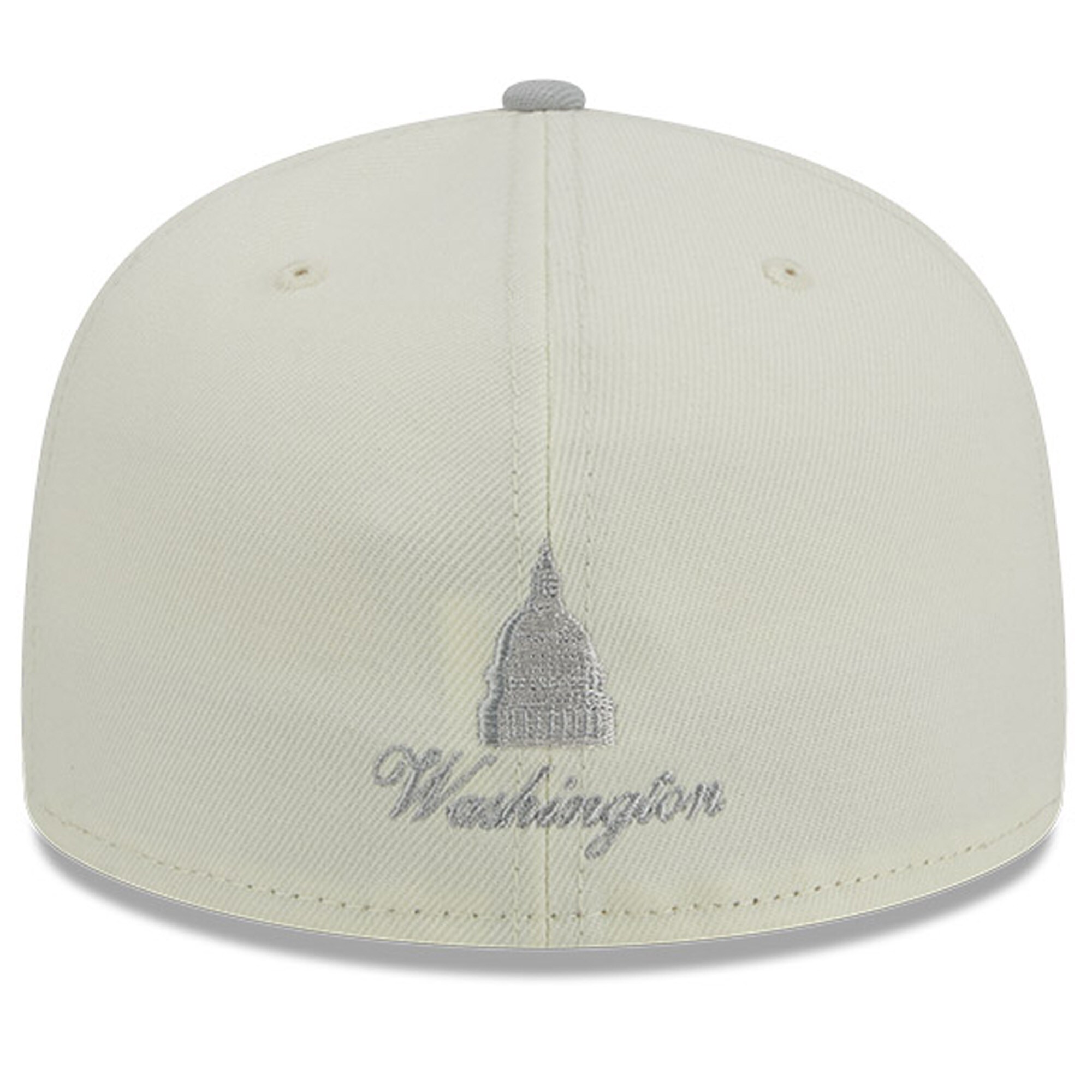 Washington Nationals New Era City Icon 59FIFTY Fitted Hat - White - PersonalJerseys