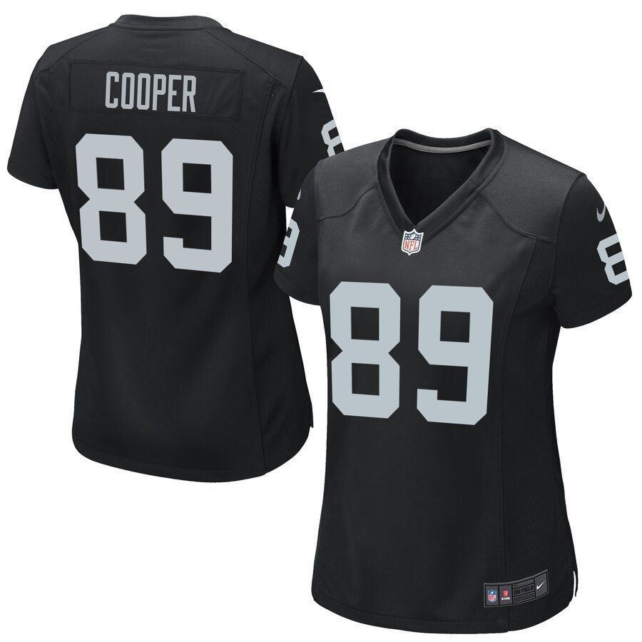 Amari Cooper Las Vegas Raiders Women's 2015 Game Jersey - Black - Friend Lounge Store - Shop for All Things Jerseys Sports - PersonalJerseys