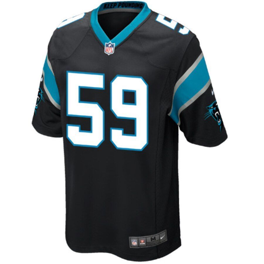 Luke Kuechly Carolina Panthers Team Game Jersey - Black - Friend Lounge Store - Shop for All Things Jerseys Sports - PersonalJerseys