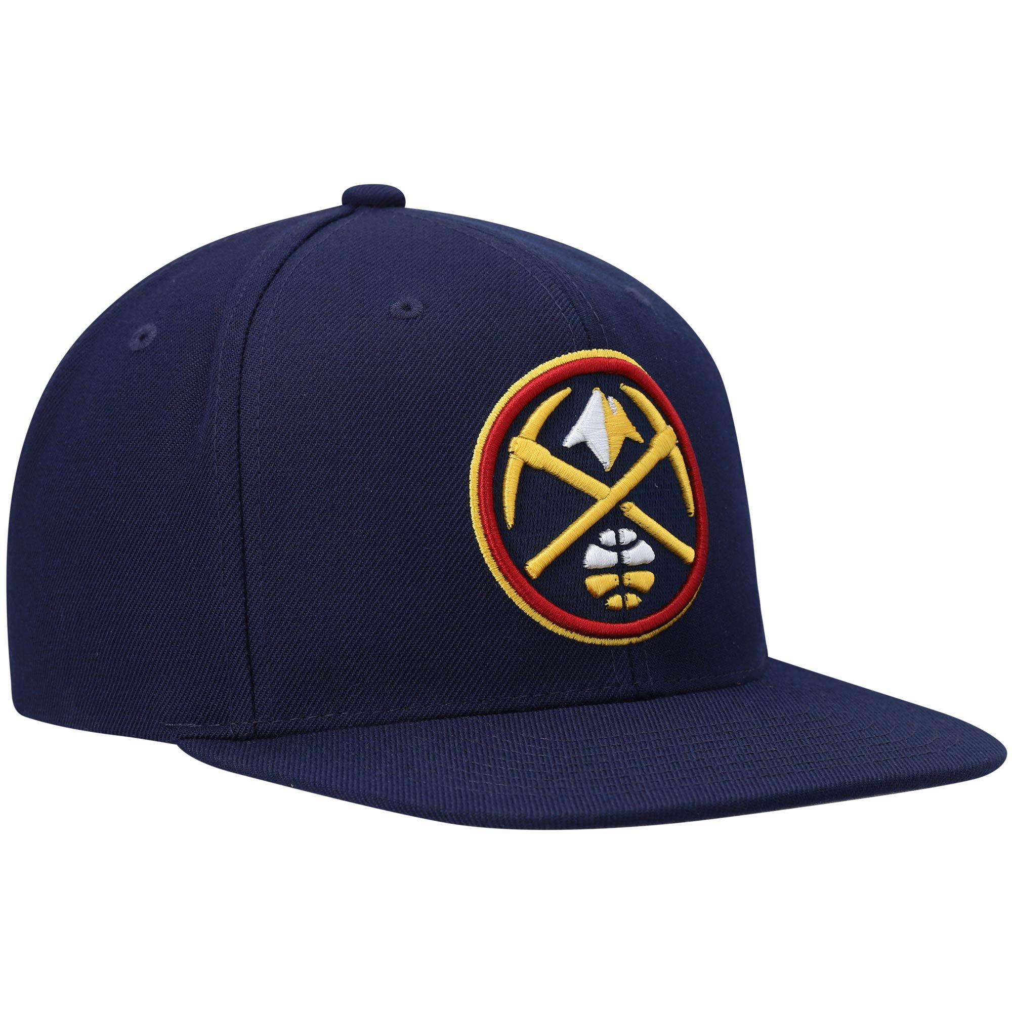 Denver Nuggets Mitchell & Ness Ground 2.0 Snapback Hat - Navy - PersonalJerseys